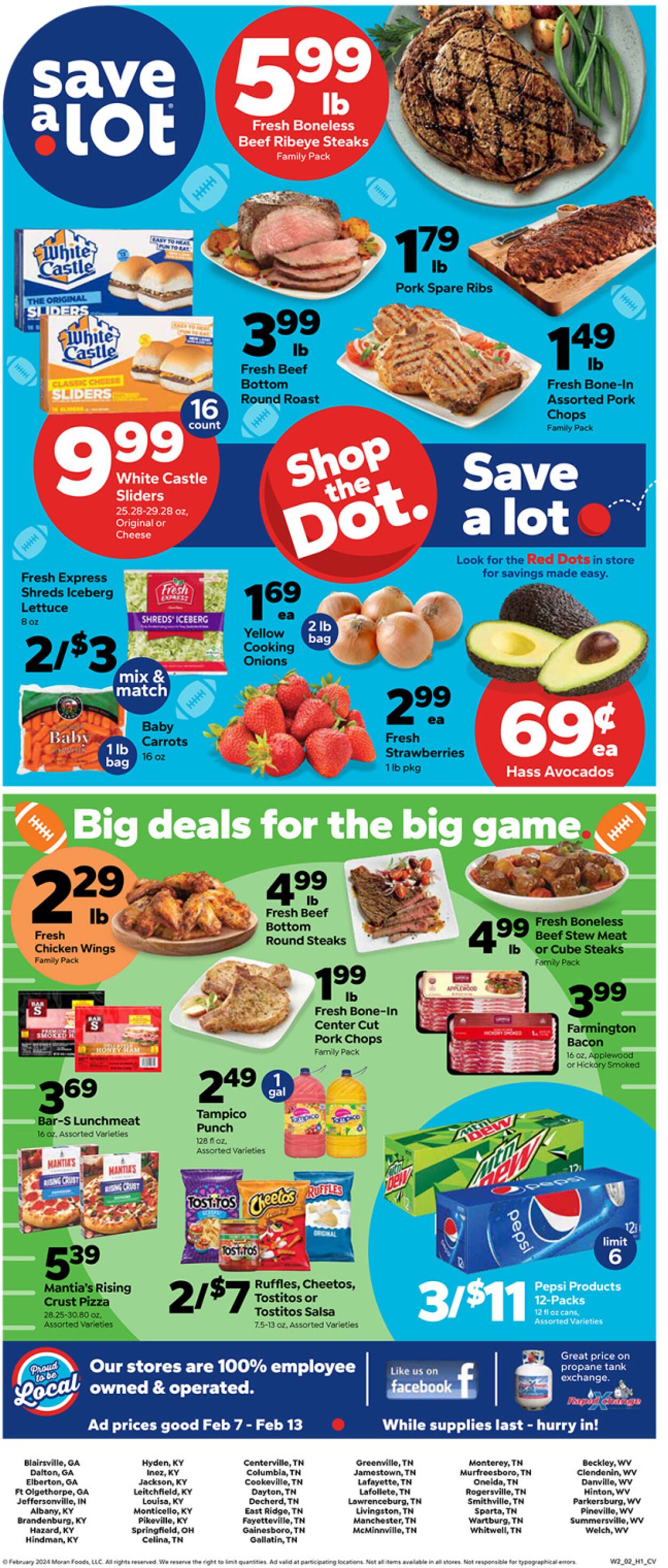 Save a Lot - Dalton Weekly Ad Circular - valid 02/07-02/13/2024