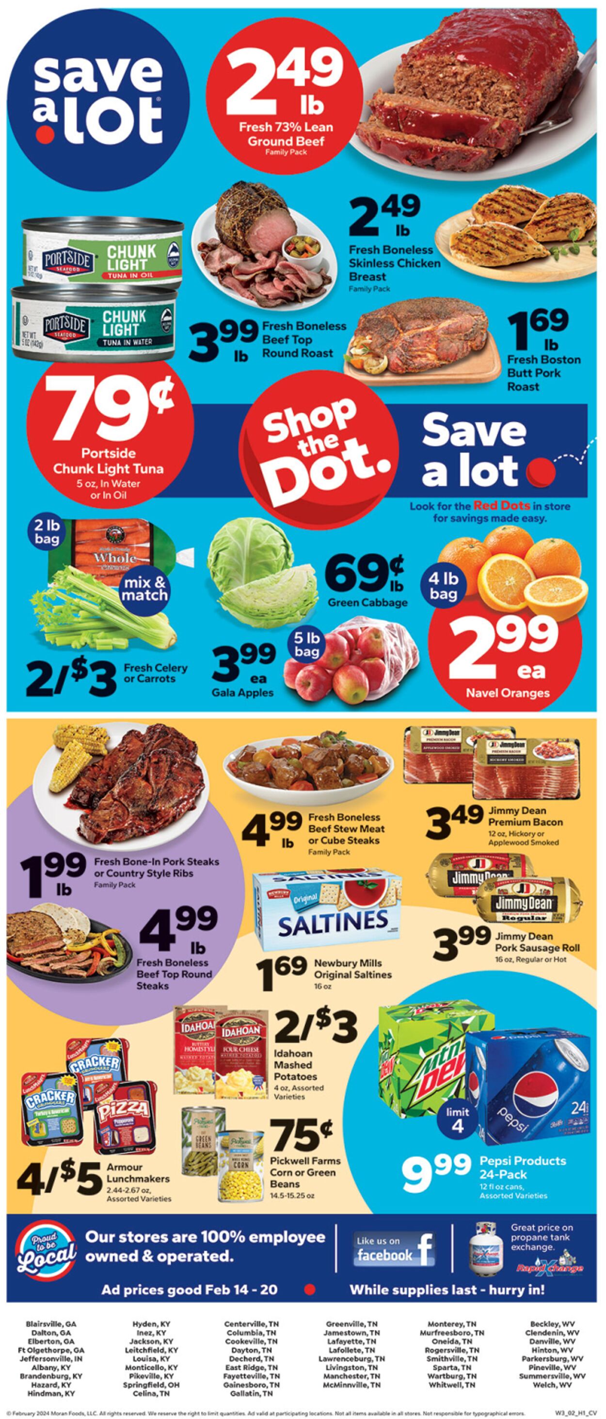 Save a Lot - Dalton Weekly Ad Circular - valid 02/16-02/17/2024 (Page 2)
