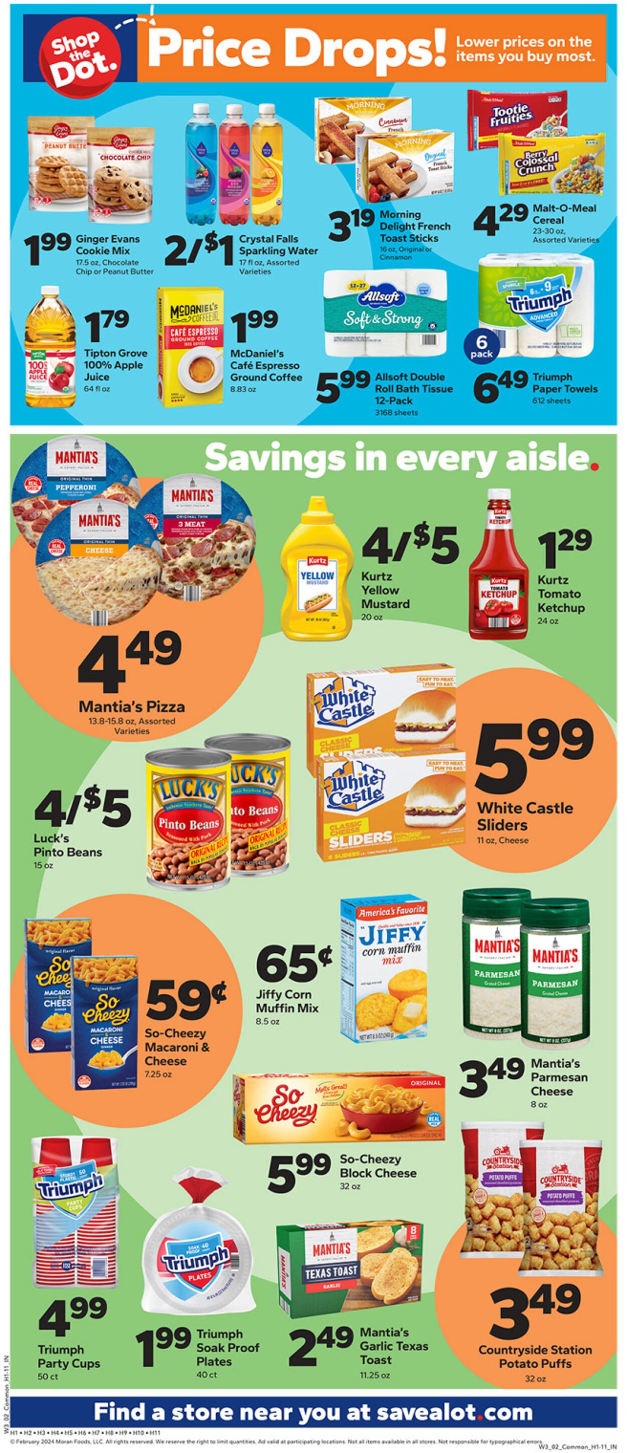 Save a Lot - Dalton Weekly Ad Circular - valid 02/16-02/17/2024 (Page 3)