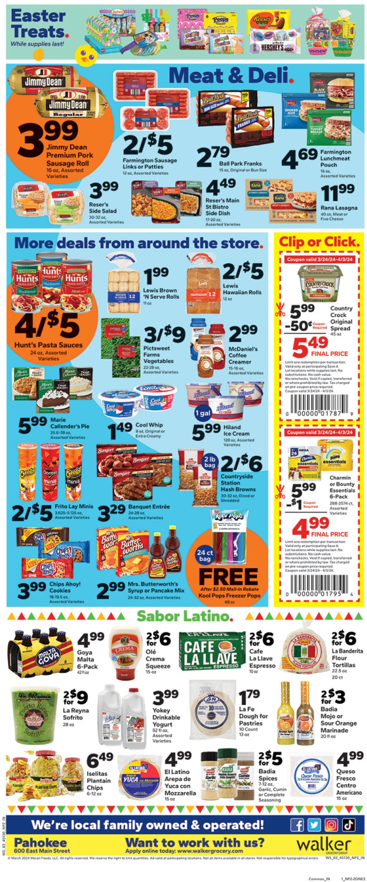 Save a Lot - Pahokee Weekly Ad Circular - valid 03/27-04/03/2024 (Page 2)
