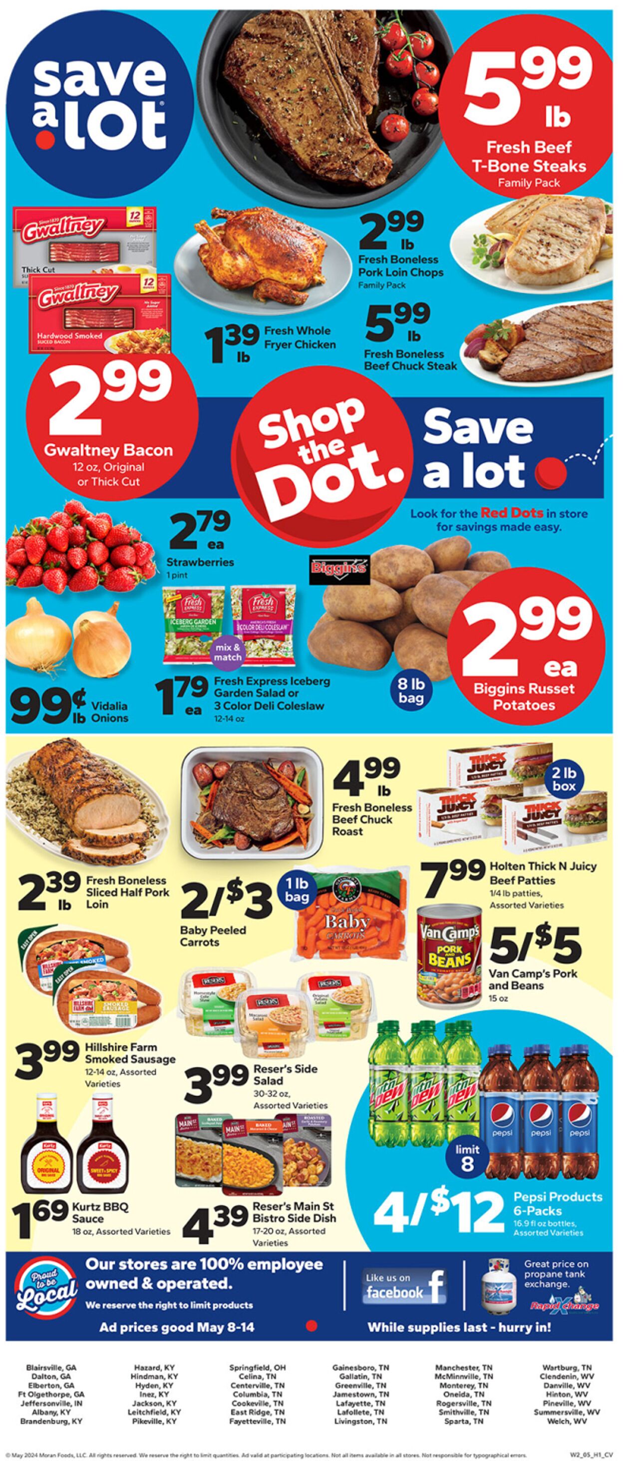 Save a Lot - Dalton Weekly Ad Circular - valid 05/08-05/14/2024