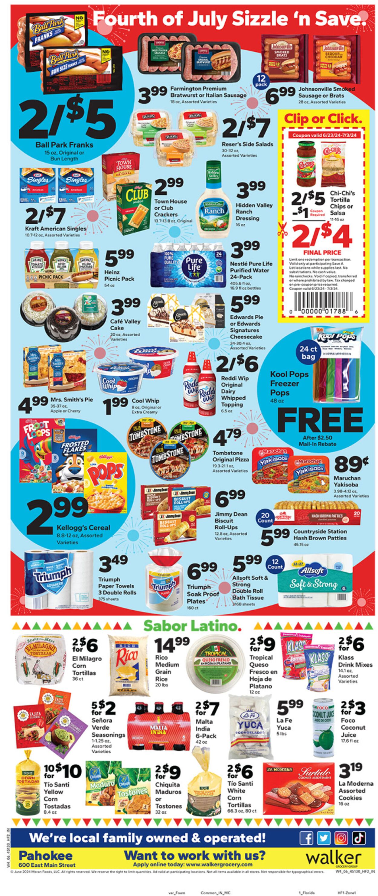 Save a Lot - Pahokee Weekly Ad Circular - valid 06/26-07/03/2024 (Page 3)