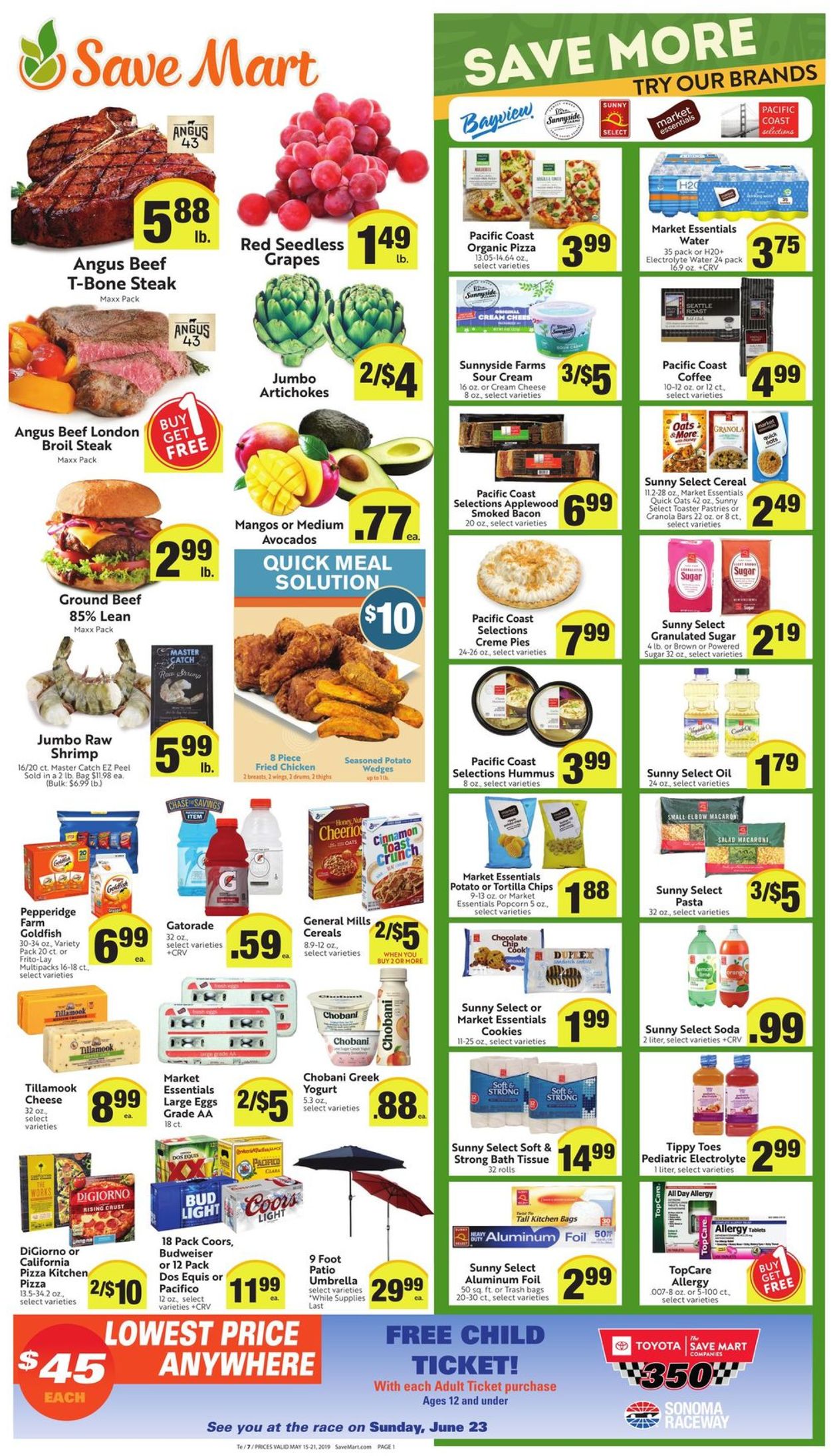Save Mart Weekly Ad Circular - valid 05/15-05/21/2019