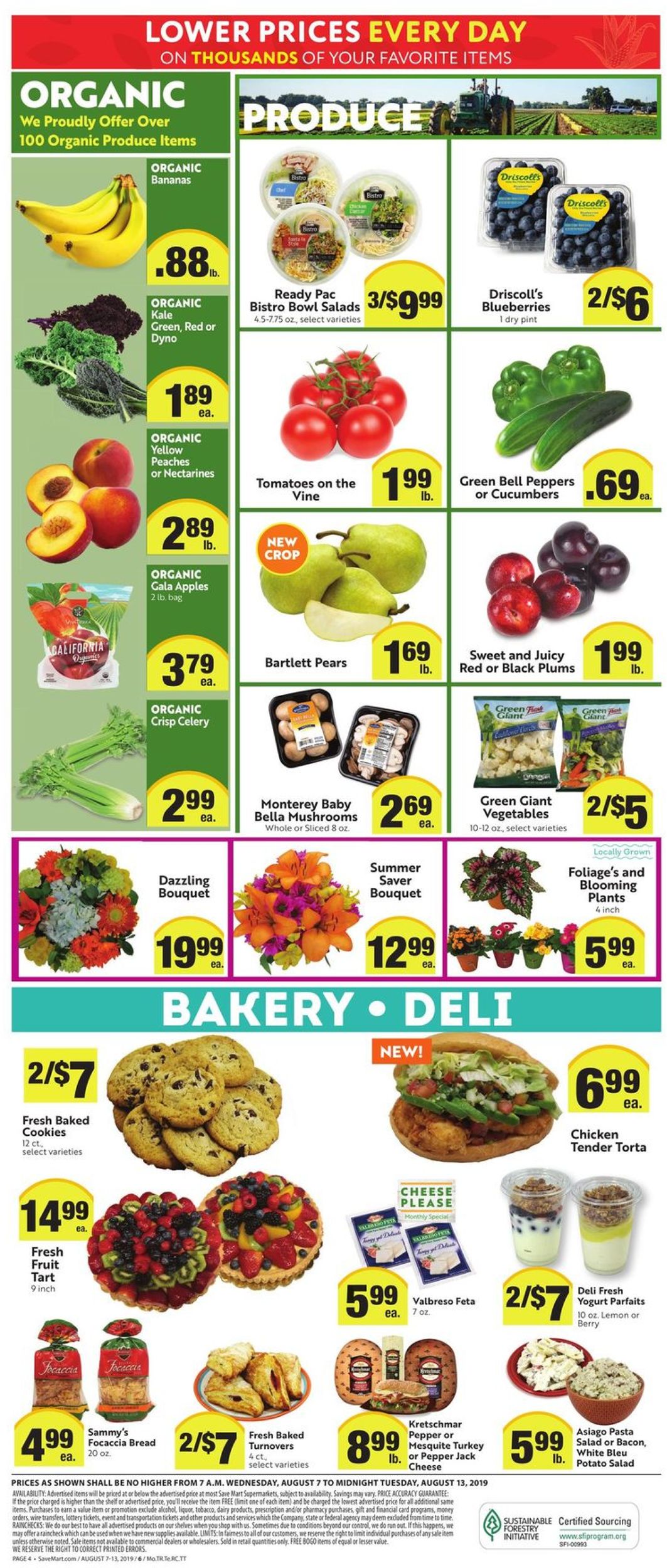 Save Mart Weekly Ad Circular - valid 08/07-08/13/2019 (Page 4)