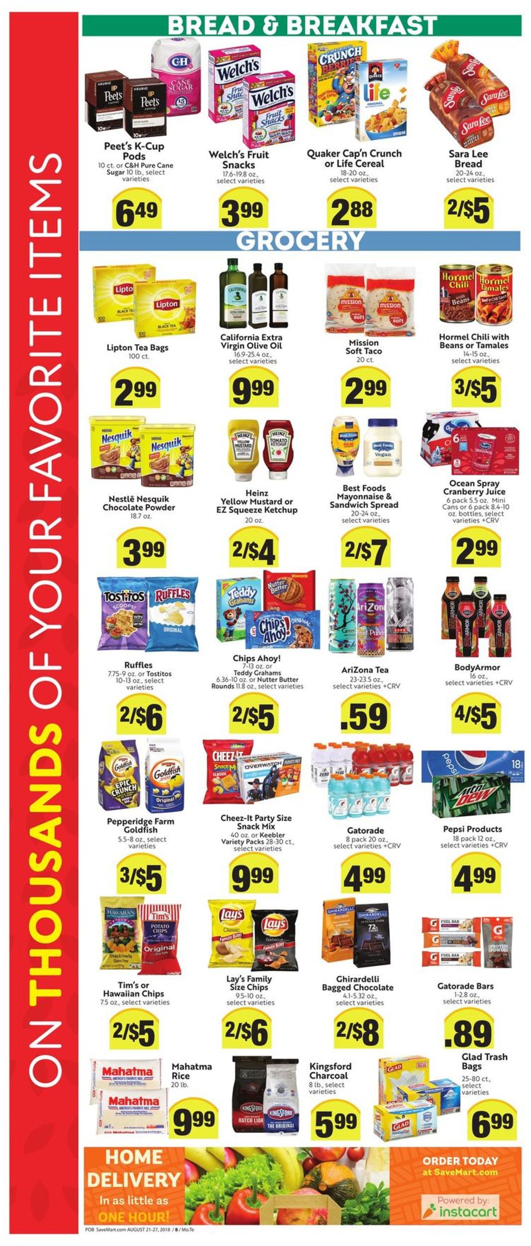 Save Mart Weekly Ad Circular - valid 08/21-08/27/2019 (Page 4)
