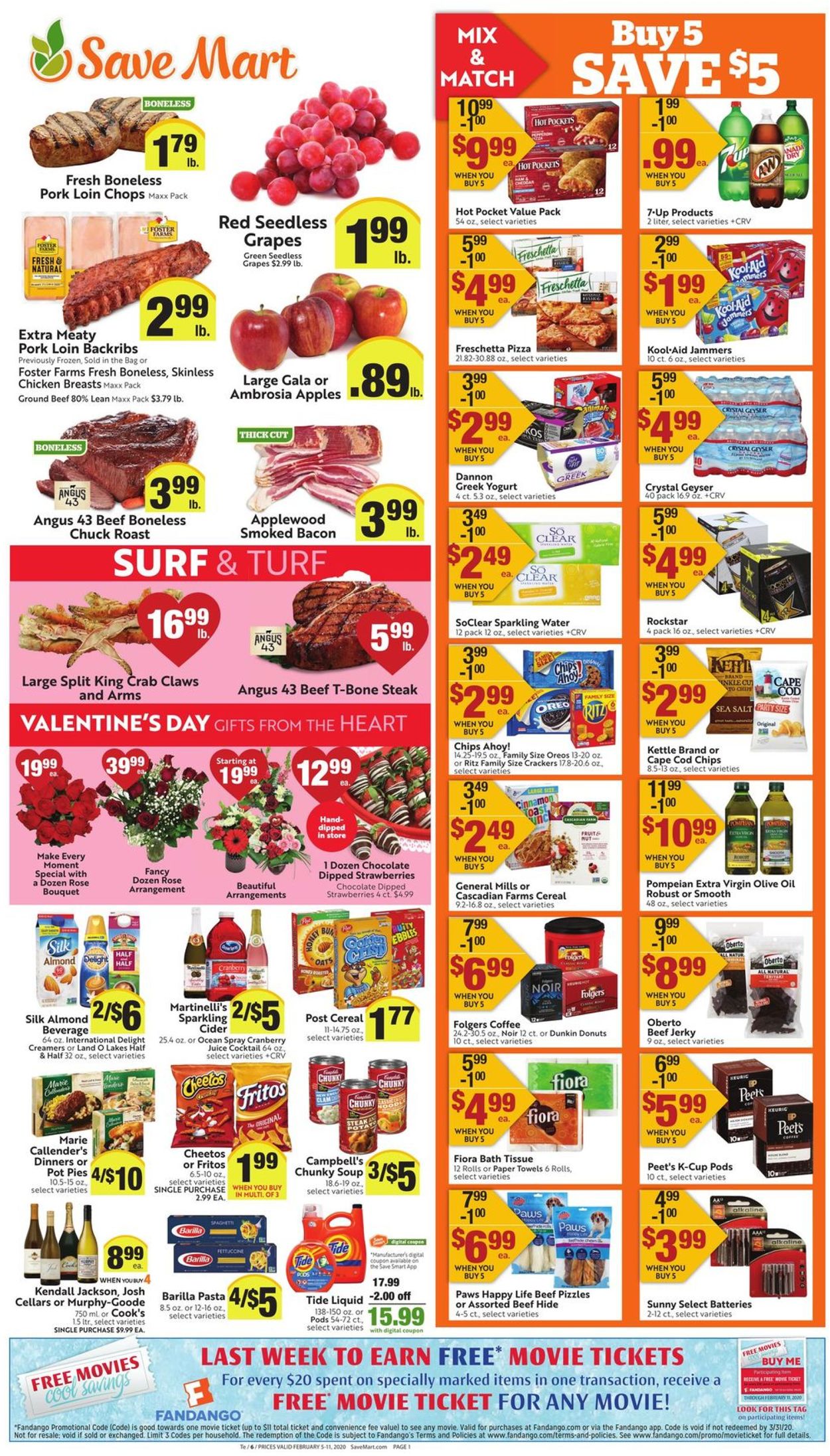 Save Mart Weekly Ad Circular - valid 02/05-02/11/2020
