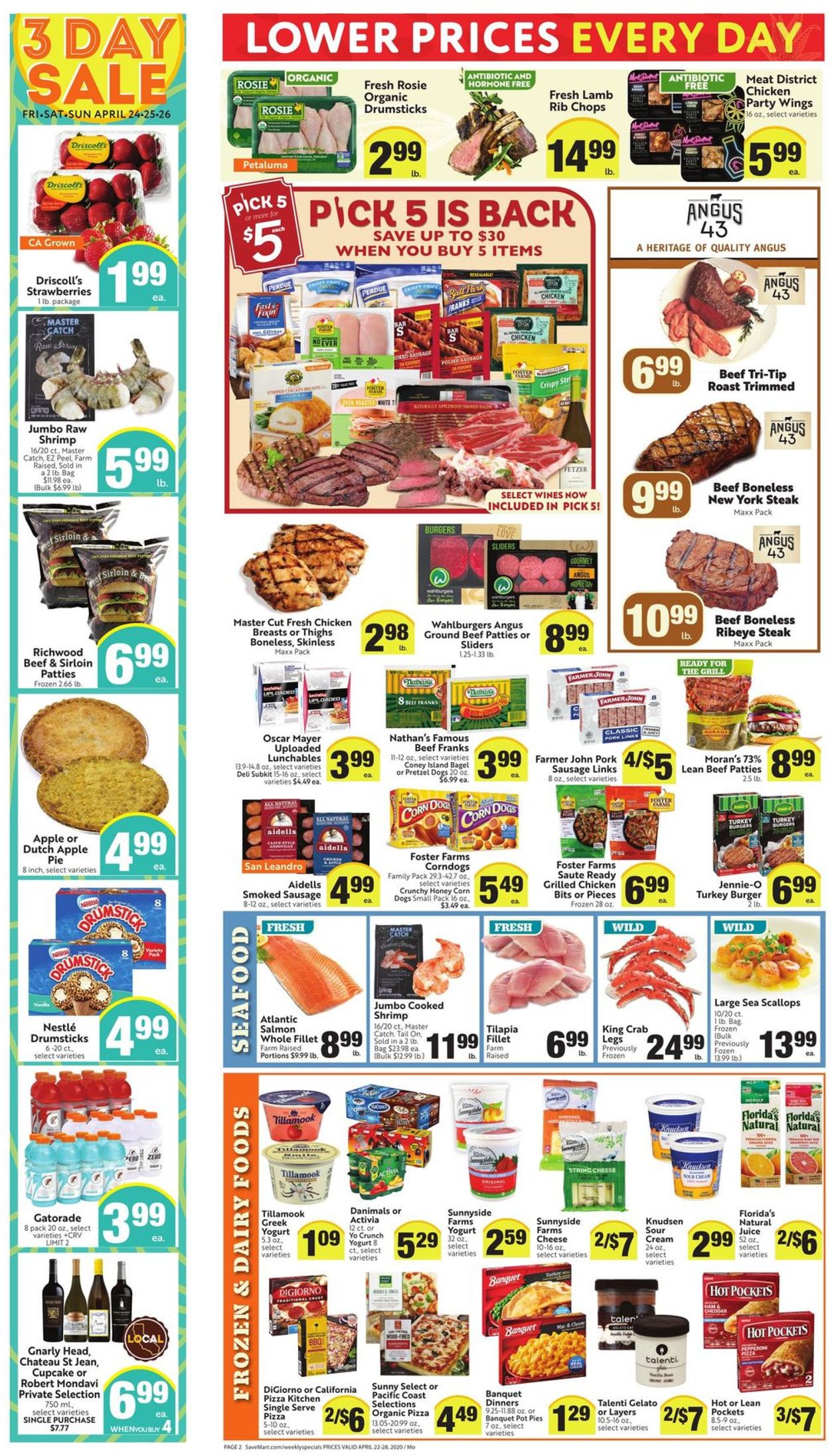 Save Mart Weekly Ad Circular - valid 04/22-04/28/2020 (Page 2)