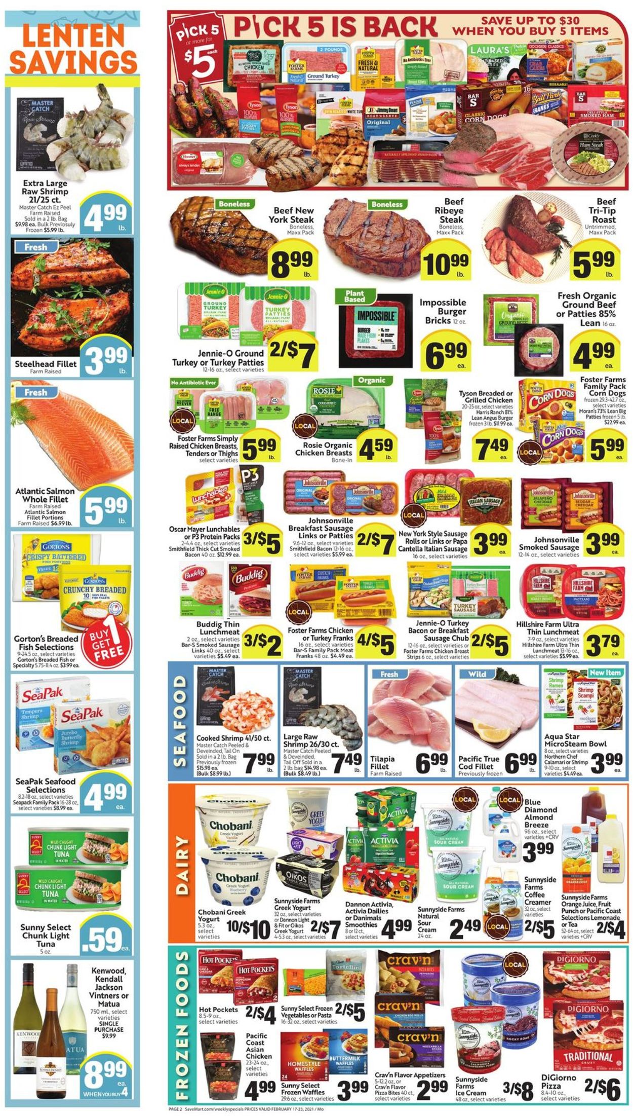 Save Mart Weekly Ad Circular - valid 02/17-02/23/2021 (Page 2)