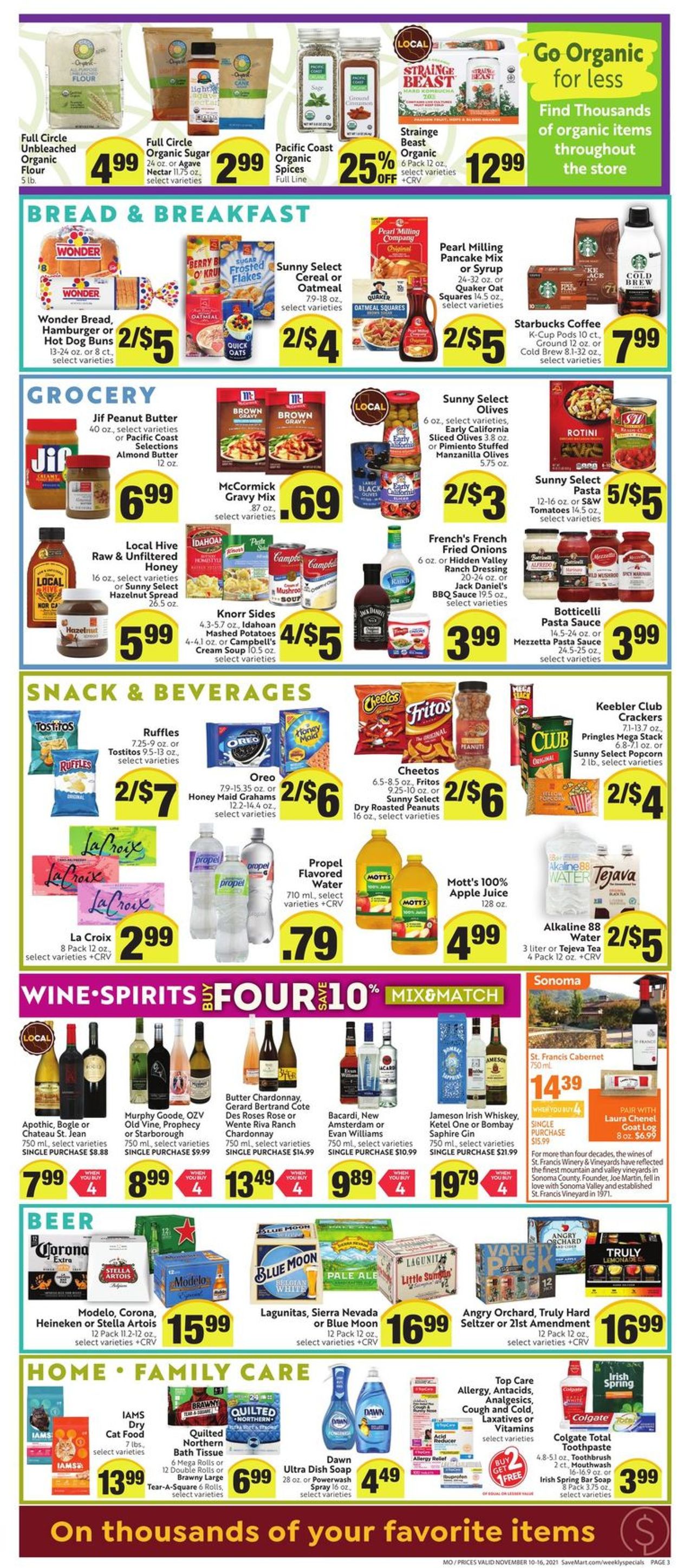 Save Mart Weekly Ad Circular - valid 11/10-11/16/2021 (Page 3)