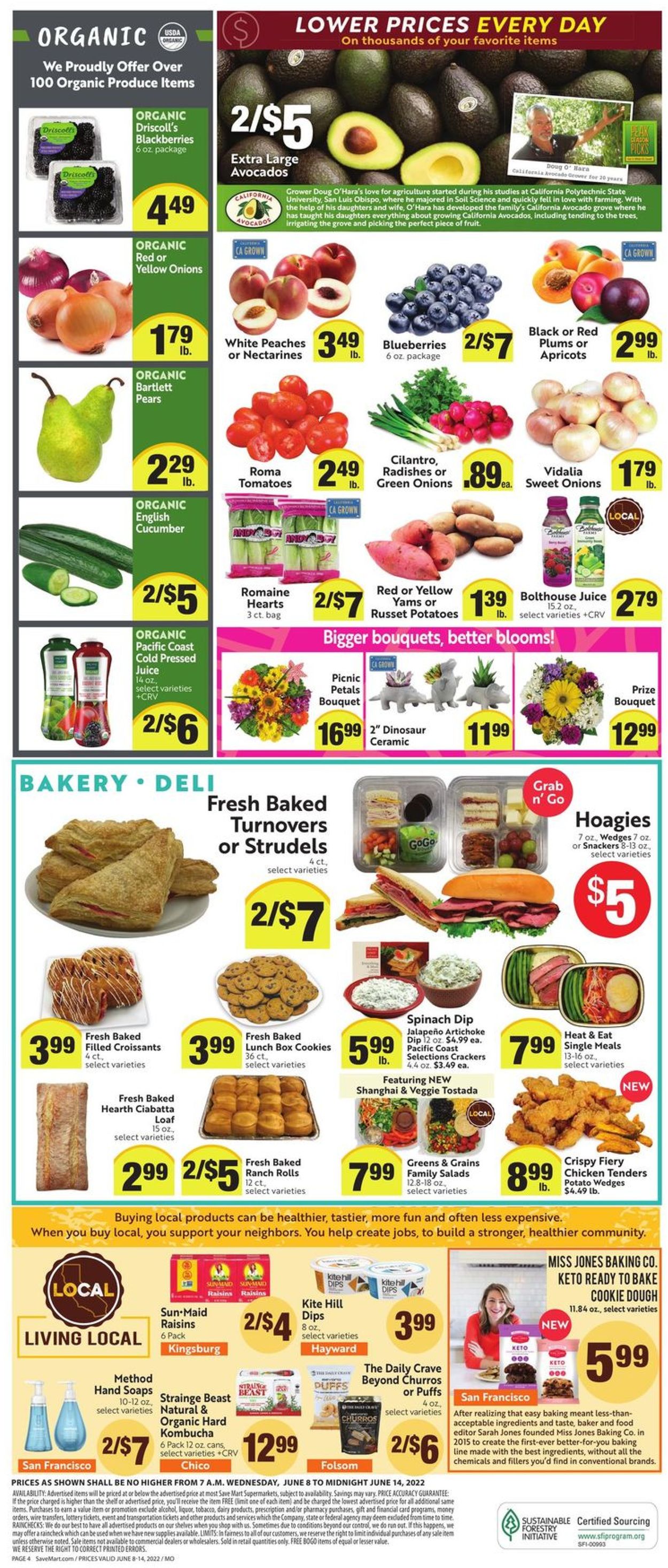 Save Mart Weekly Ad Circular - valid 06/08-06/14/2022 (Page 4)