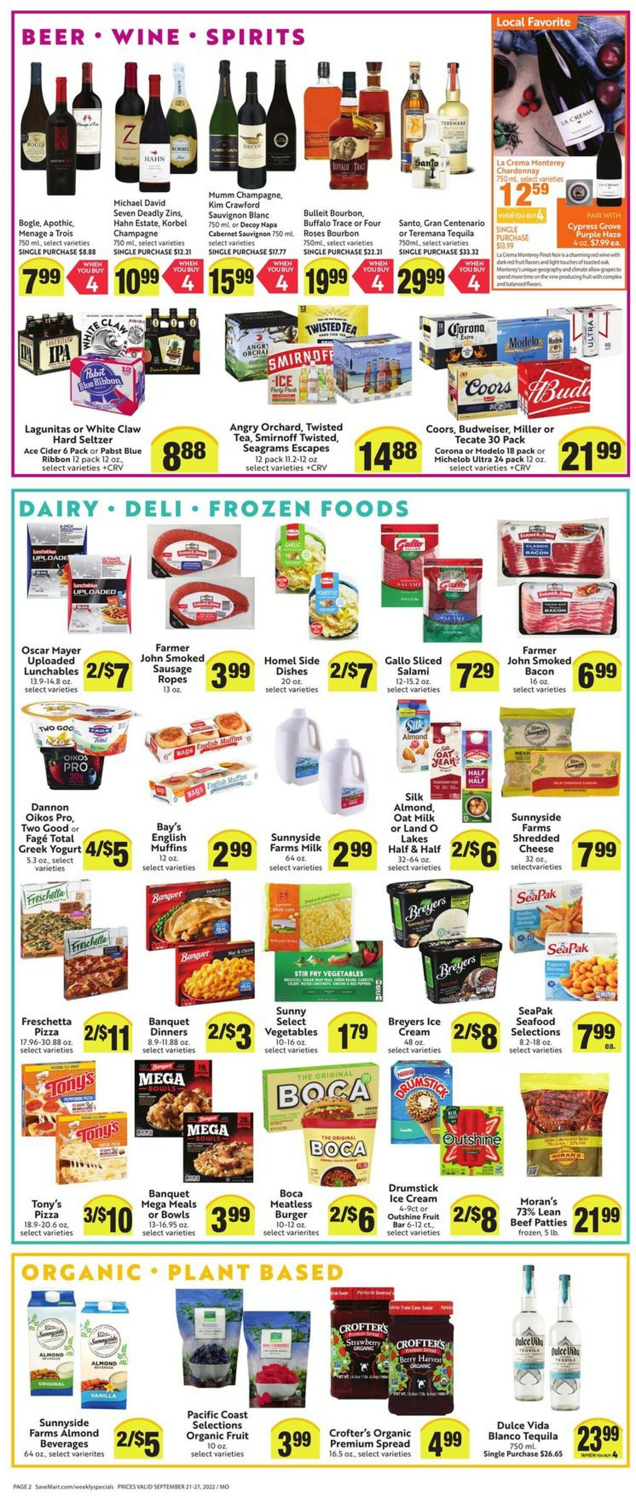 Save Mart Weekly Ad Circular - valid 09/21-09/27/2022 (Page 2)
