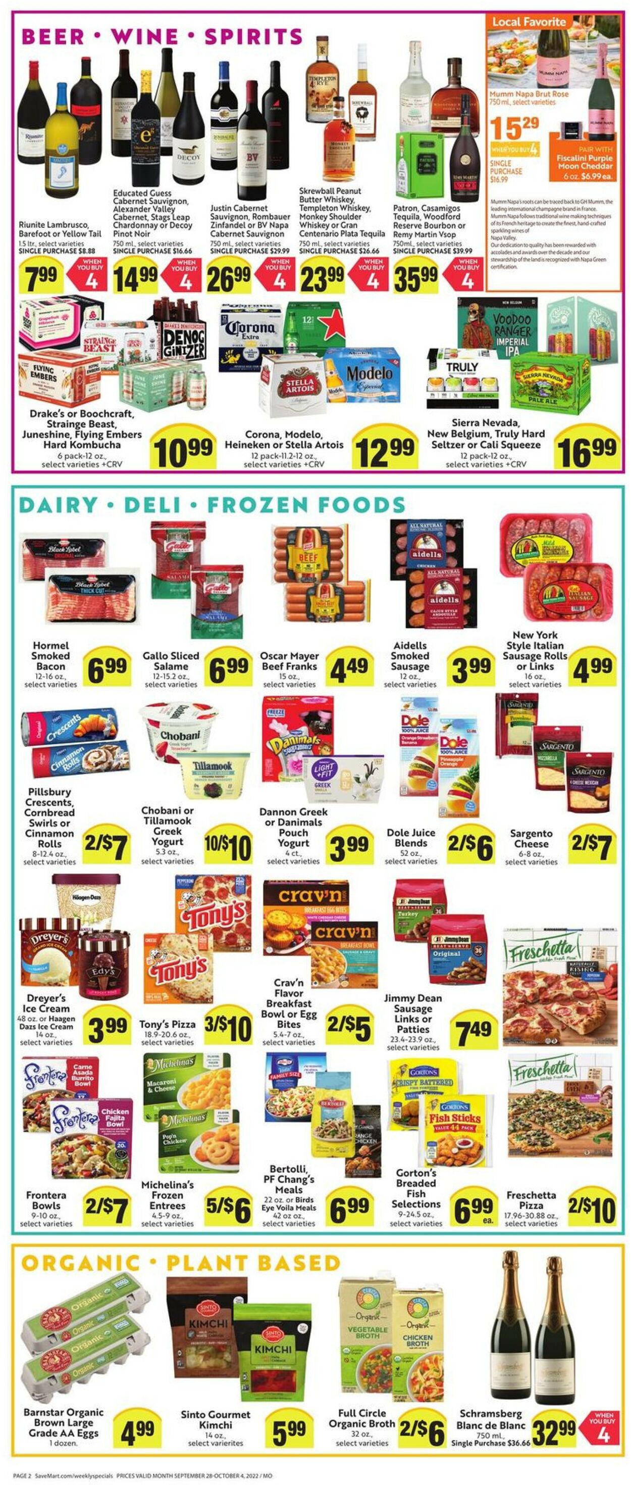 Save Mart Weekly Ad Circular - valid 09/28-10/04/2022 (Page 2)