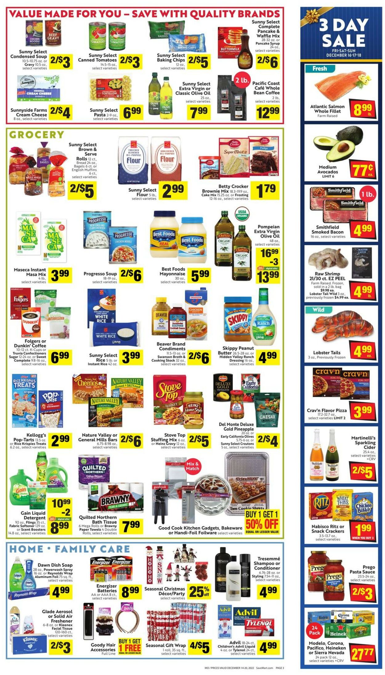 Save Mart Weekly Ad Circular - valid 12/14-12/20/2022 (Page 3)