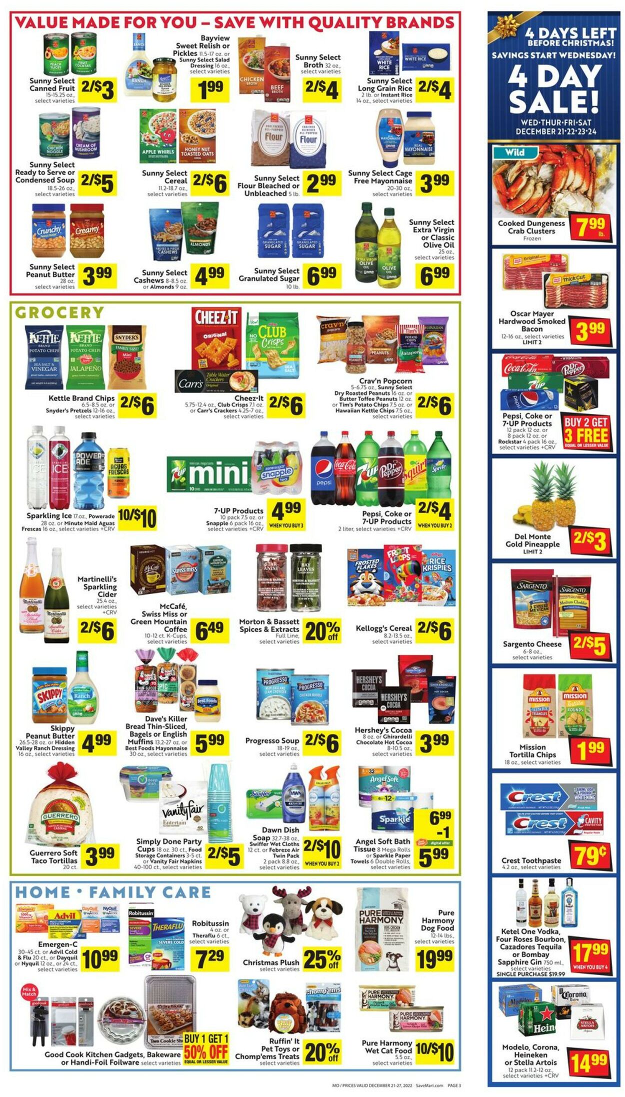 Save Mart Weekly Ad Circular - valid 12/21-12/27/2022 (Page 3)