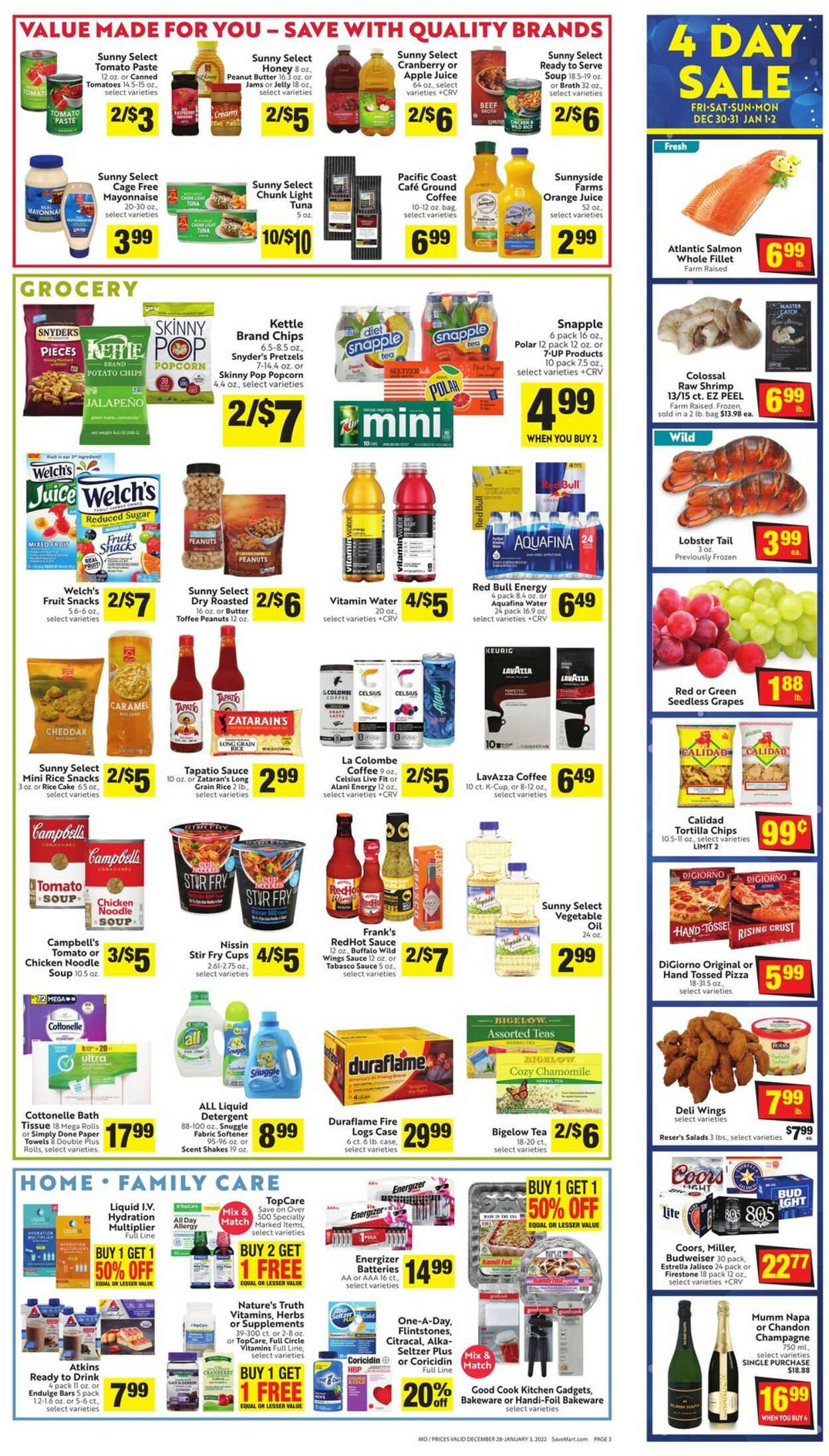 Save Mart Weekly Ad Circular - valid 12/28-01/03/2023 (Page 3)