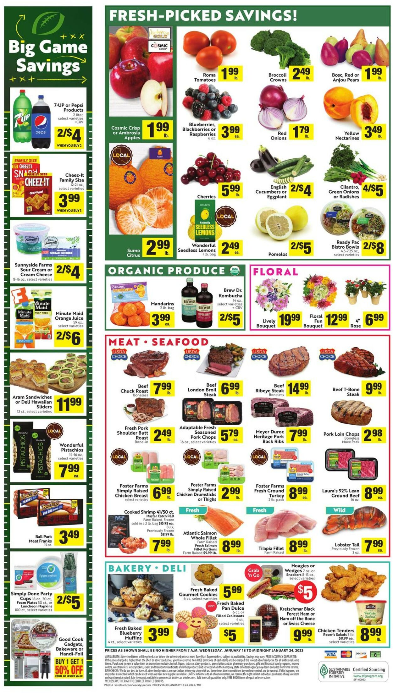 Save Mart Weekly Ad Circular - valid 01/18-01/24/2023 (Page 4)