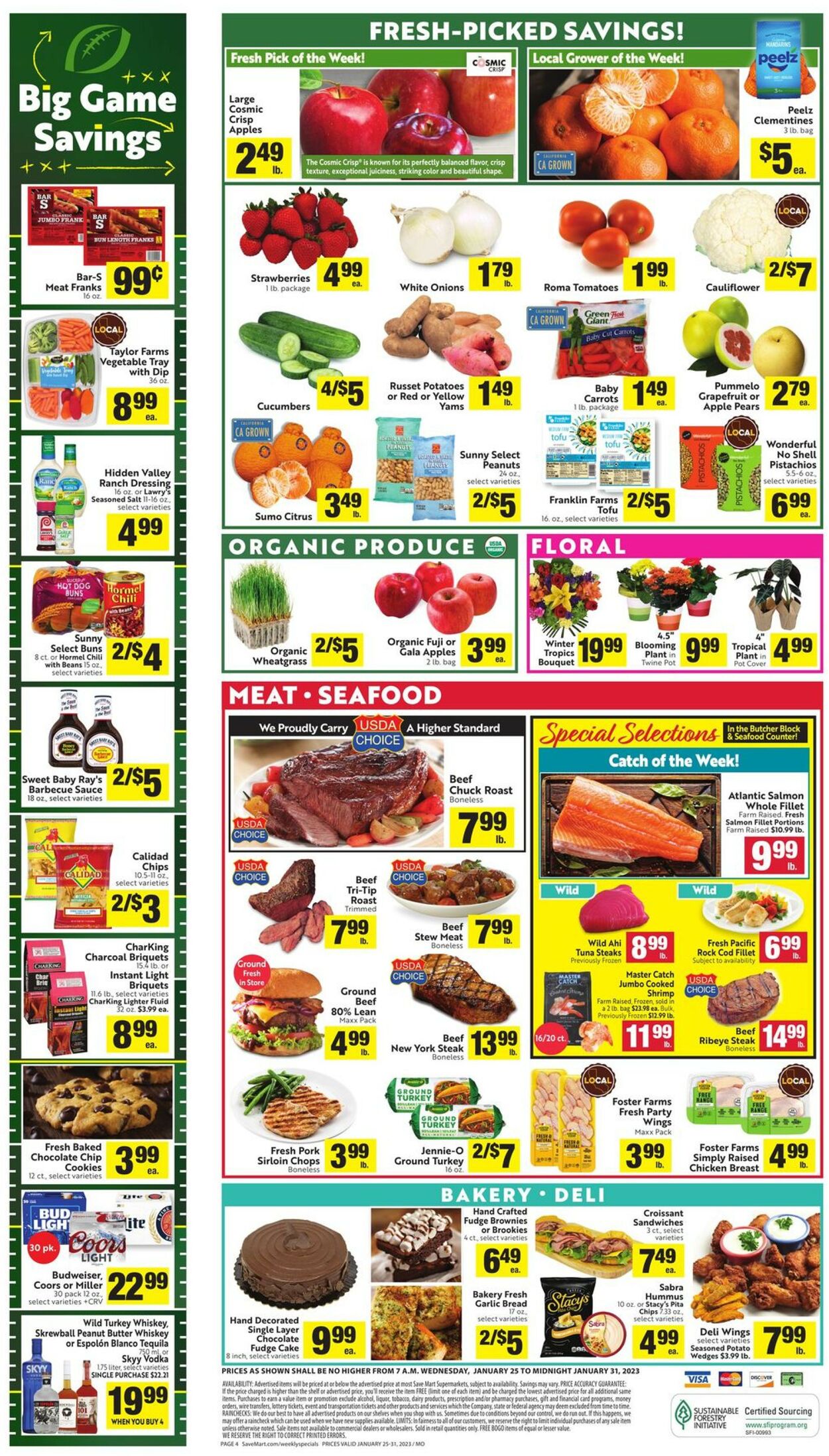 Save Mart Weekly Ad Circular - valid 01/25-01/31/2023 (Page 4)