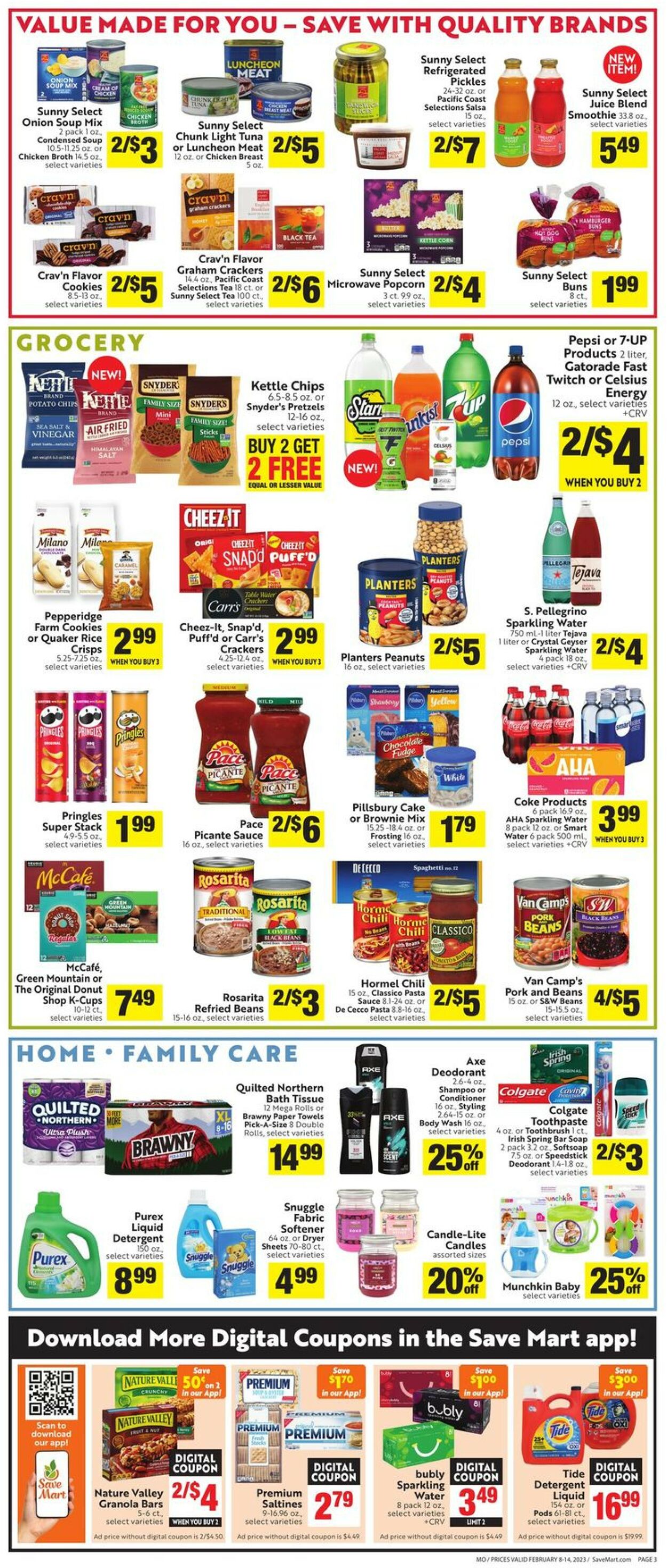 Save Mart Weekly Ad Circular - valid 02/08-02/14/2023 (Page 3)