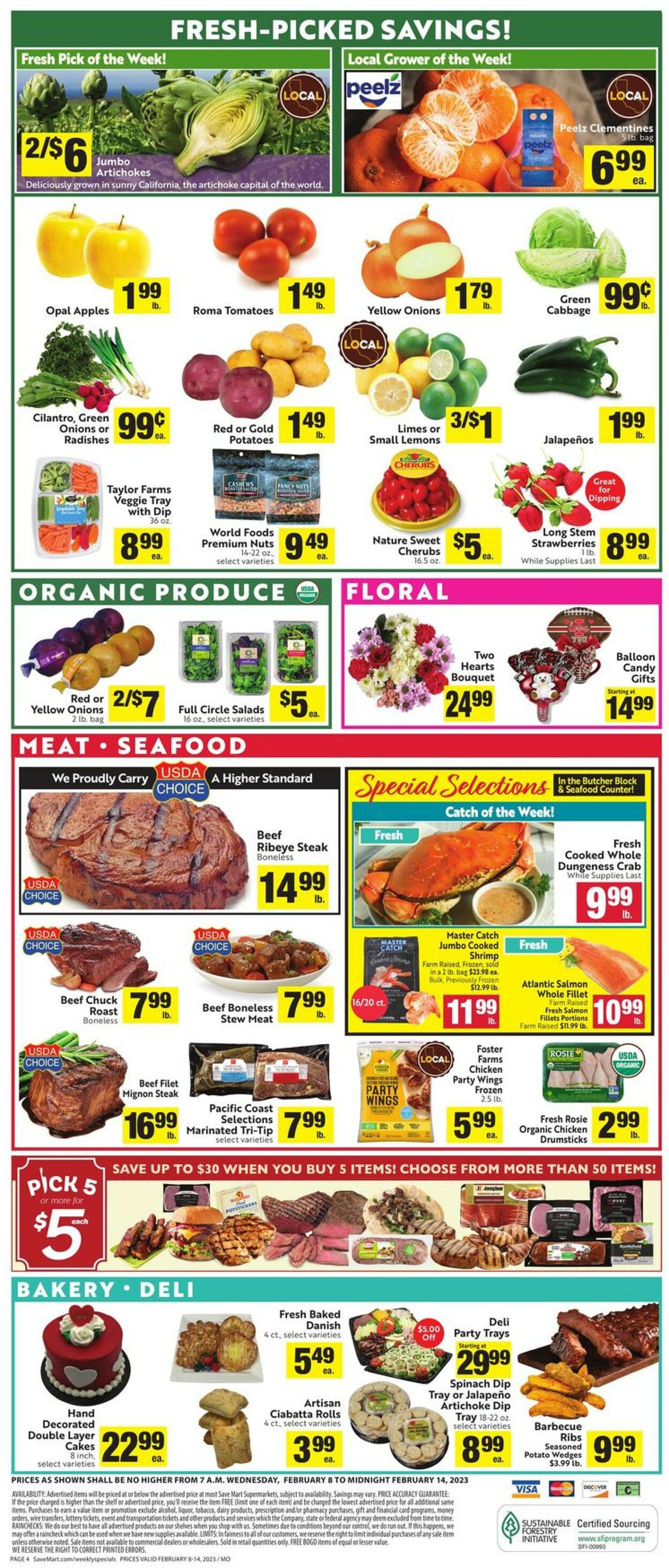 Save Mart Weekly Ad Circular - valid 02/08-02/14/2023 (Page 4)
