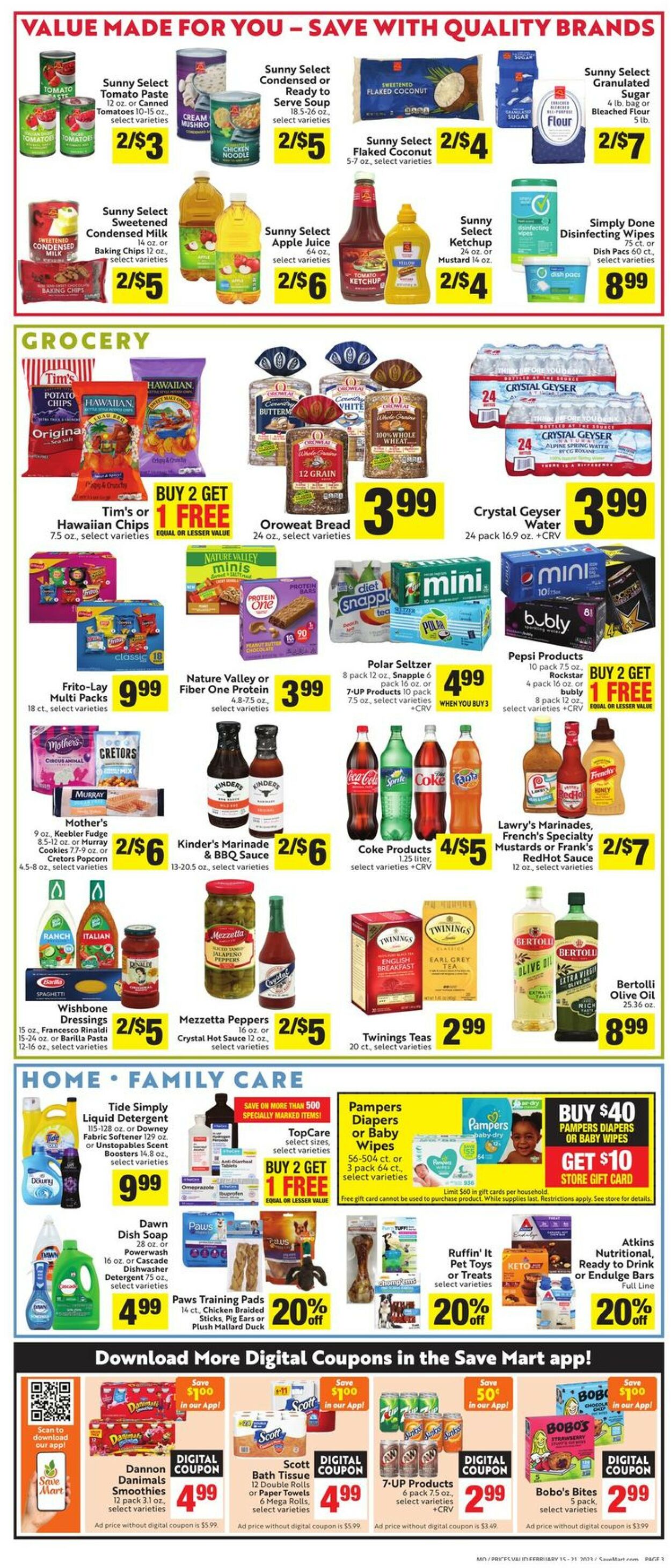 Save Mart Weekly Ad Circular - valid 02/15-02/21/2023 (Page 3)