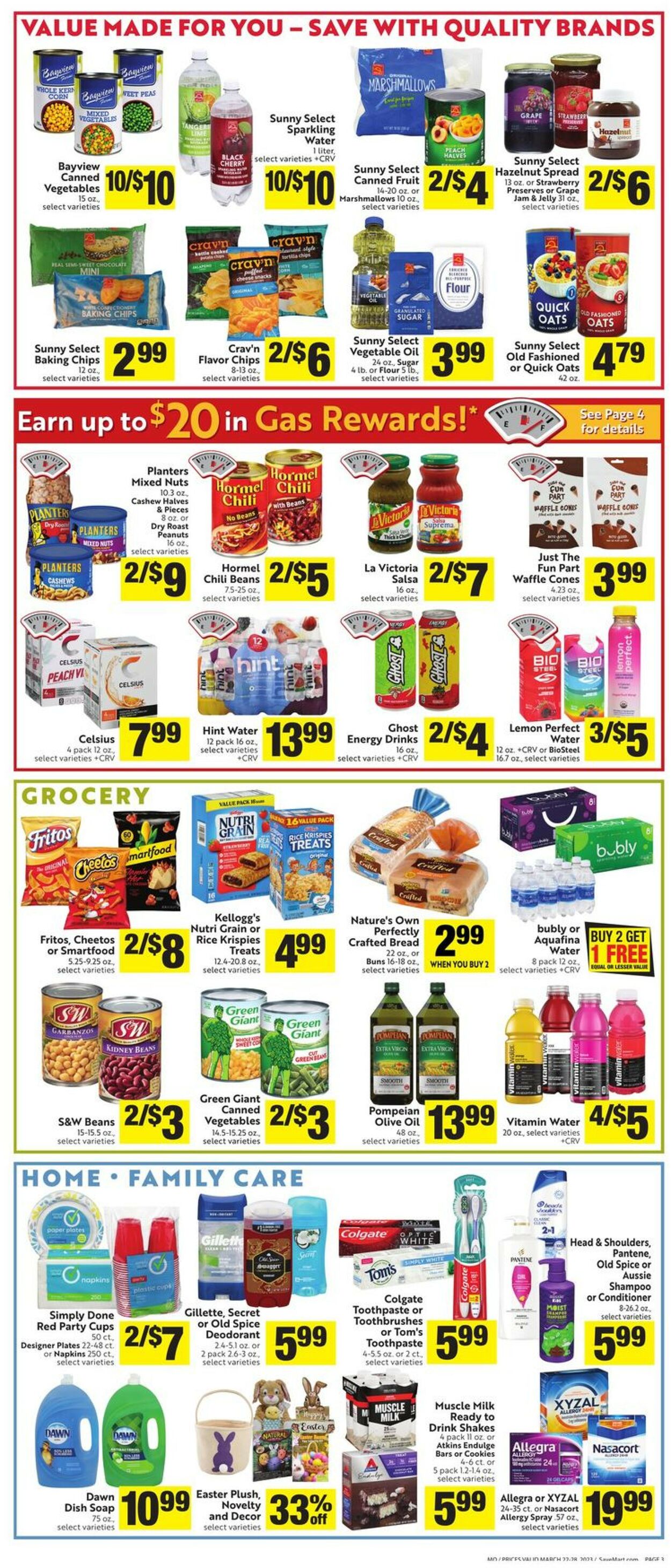 Save Mart Weekly Ad Circular - valid 03/22-03/28/2023 (Page 3)