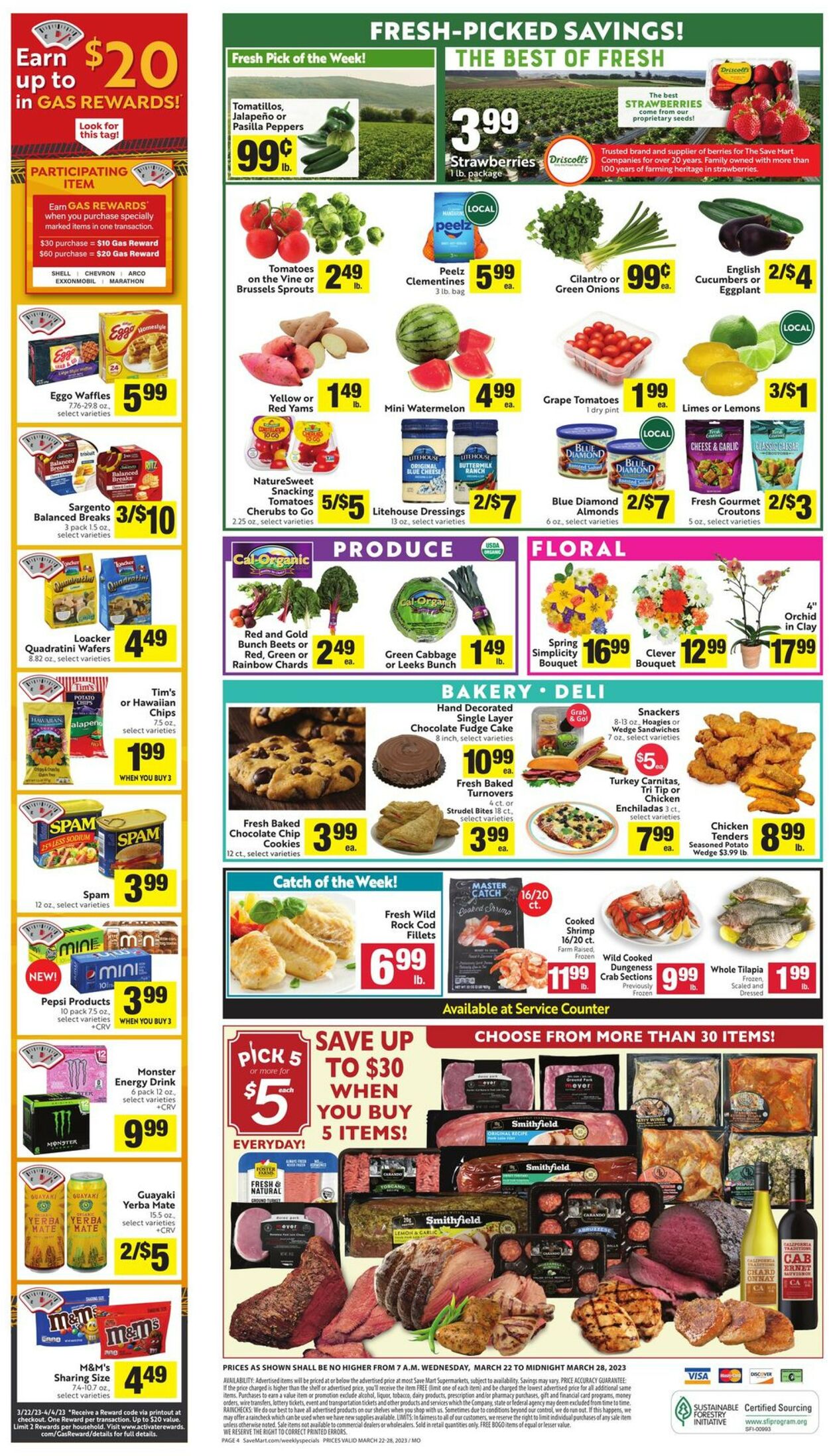 Save Mart Weekly Ad Circular - valid 03/22-03/28/2023 (Page 4)