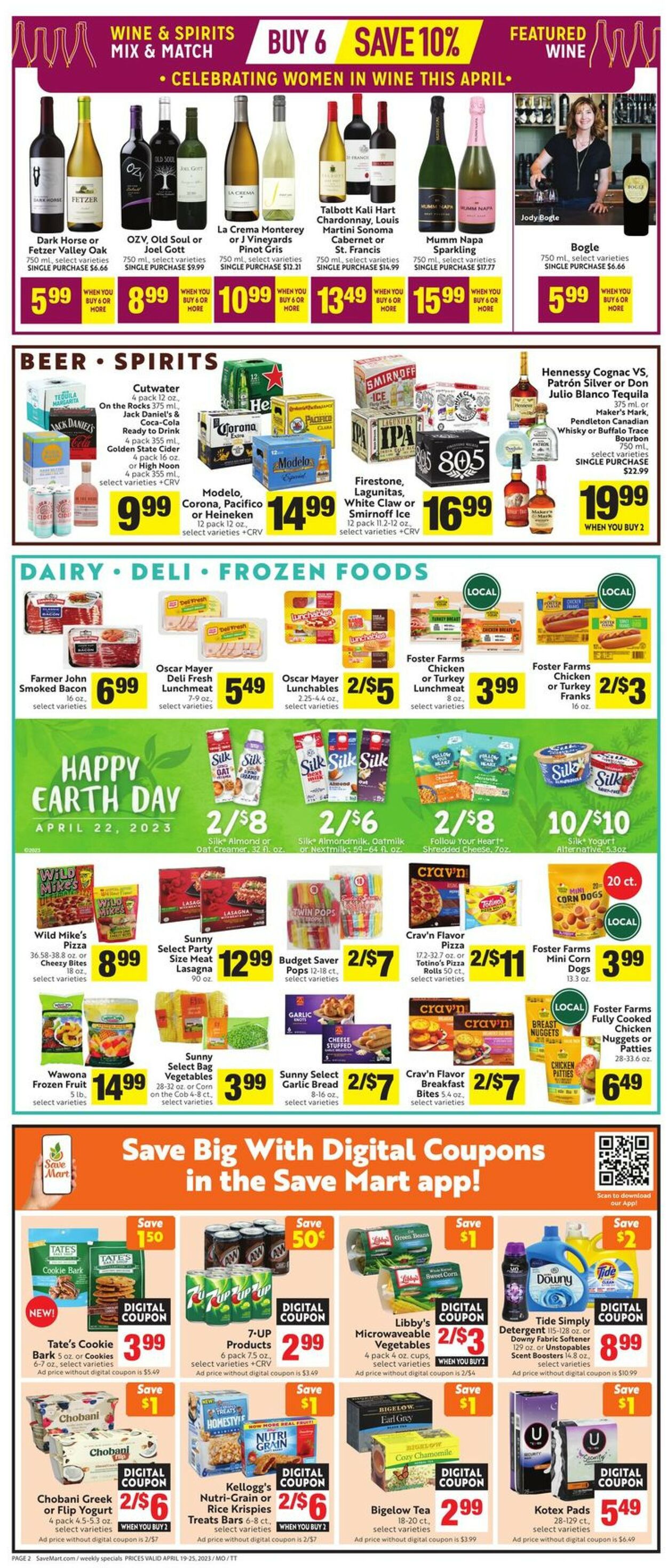 Save Mart Weekly Ad Circular - valid 04/19-04/25/2023 (Page 2)