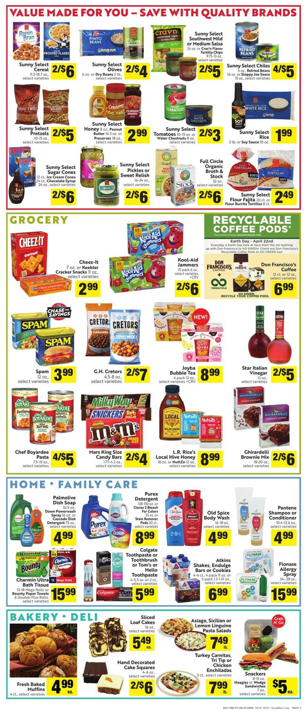 Save Mart Weekly Ad Circular - valid 04/19-04/25/2023 (Page 3)
