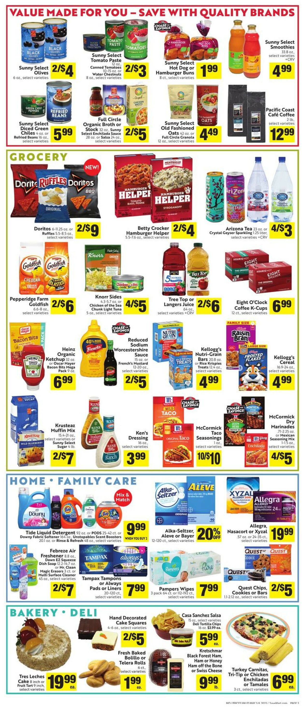 Save Mart Weekly Ad Circular - valid 05/03-05/09/2023 (Page 3)
