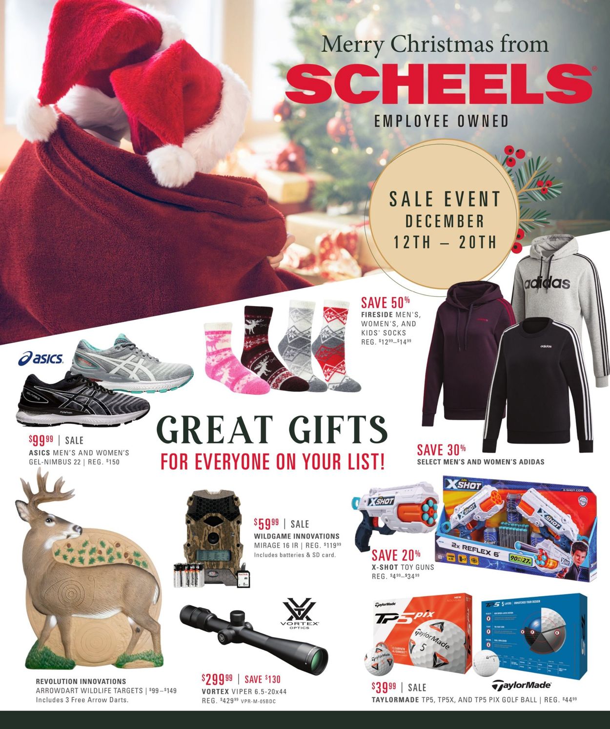 Scheels Sale 2020 Weekly Ad Circular - valid 12/12-12/20/2020