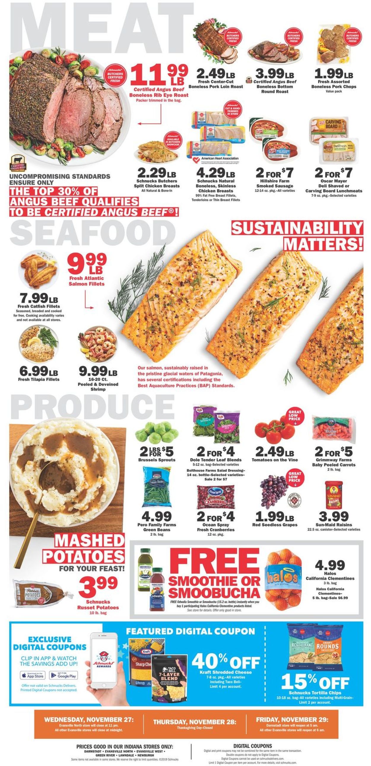 Schnucks - Thanksgiving Ad 2019 Weekly Ad Circular - valid 11/20-11/27/2019 (Page 6)