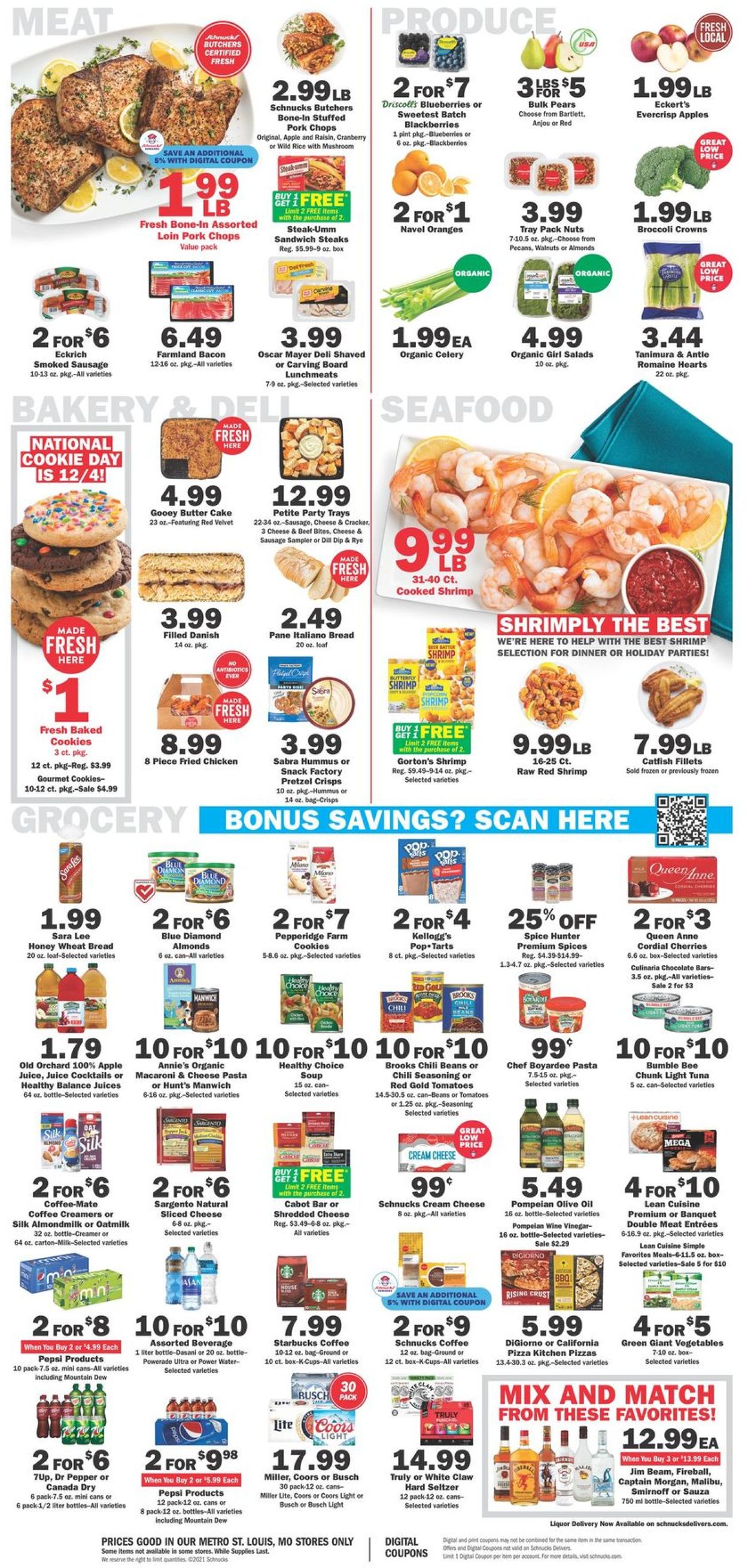 Schnucks Weekly Ad Circular - valid 12/01-12/07/2021 (Page 2)
