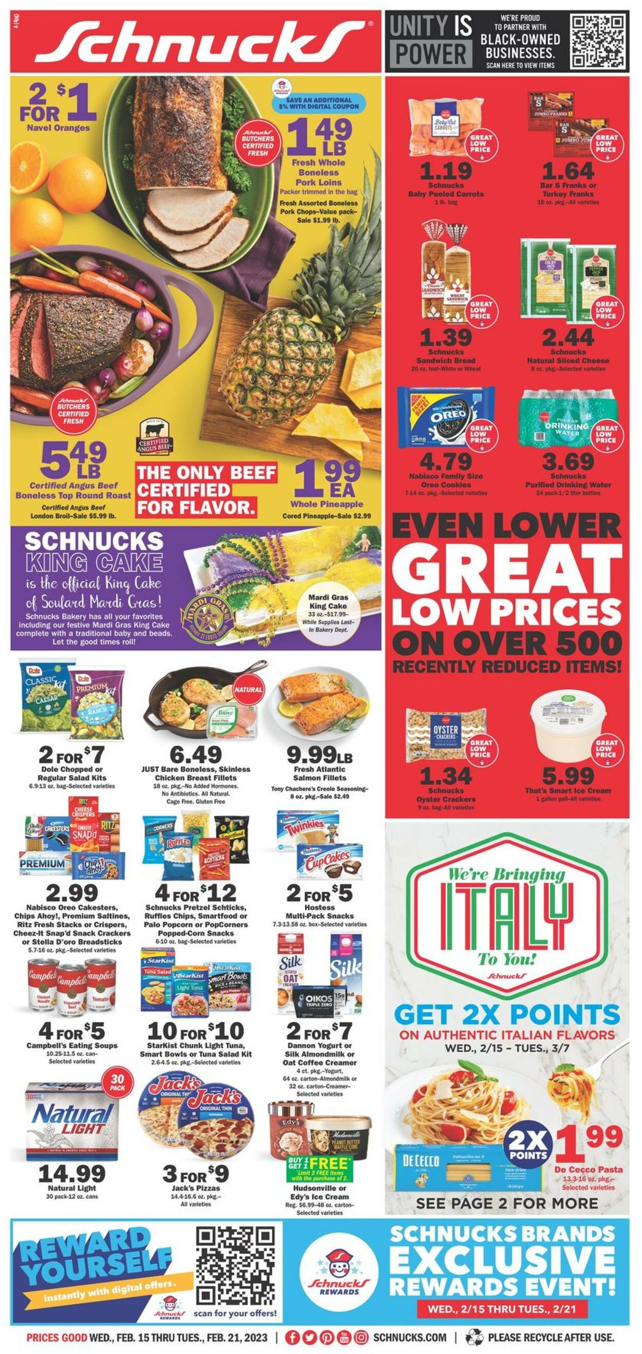 Schnucks Weekly Ad Circular - valid 02/15-02/21/2023