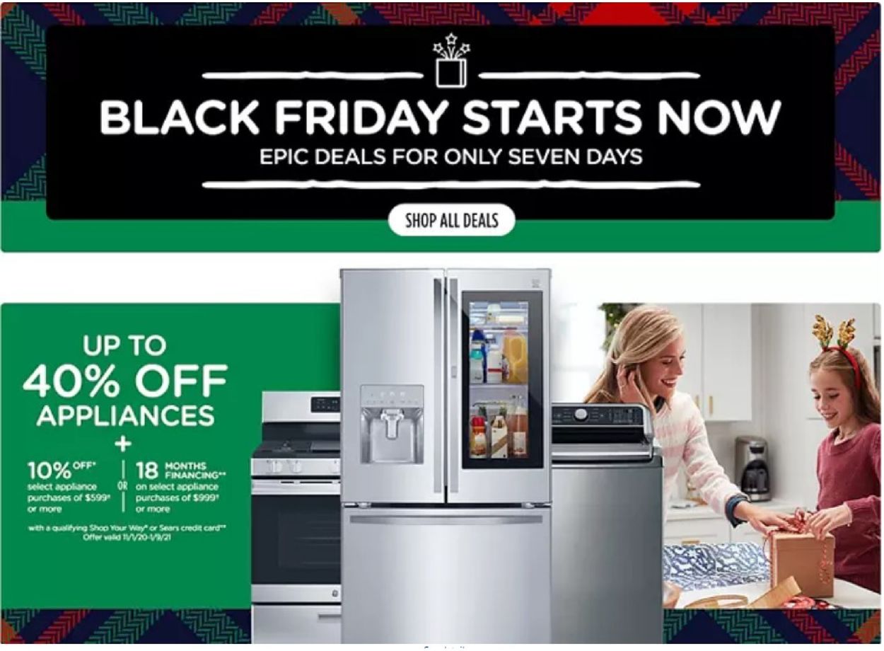 Sears Black Friday ad 2020 Weekly Ad Circular - valid 11/16-11/23/2020