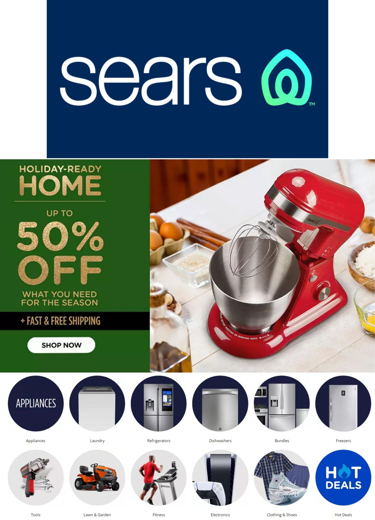 Sears CYBER MONDAY 2021 Weekly Ad Circular - valid 11/17-11/30/2021