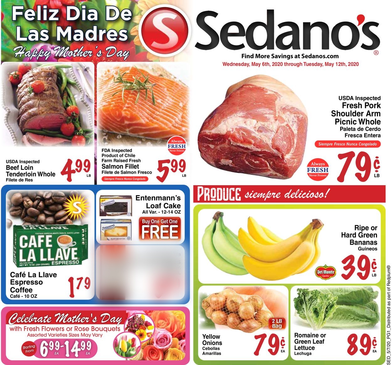 Sedano's Weekly Ad Circular - valid 05/06-05/12/2020