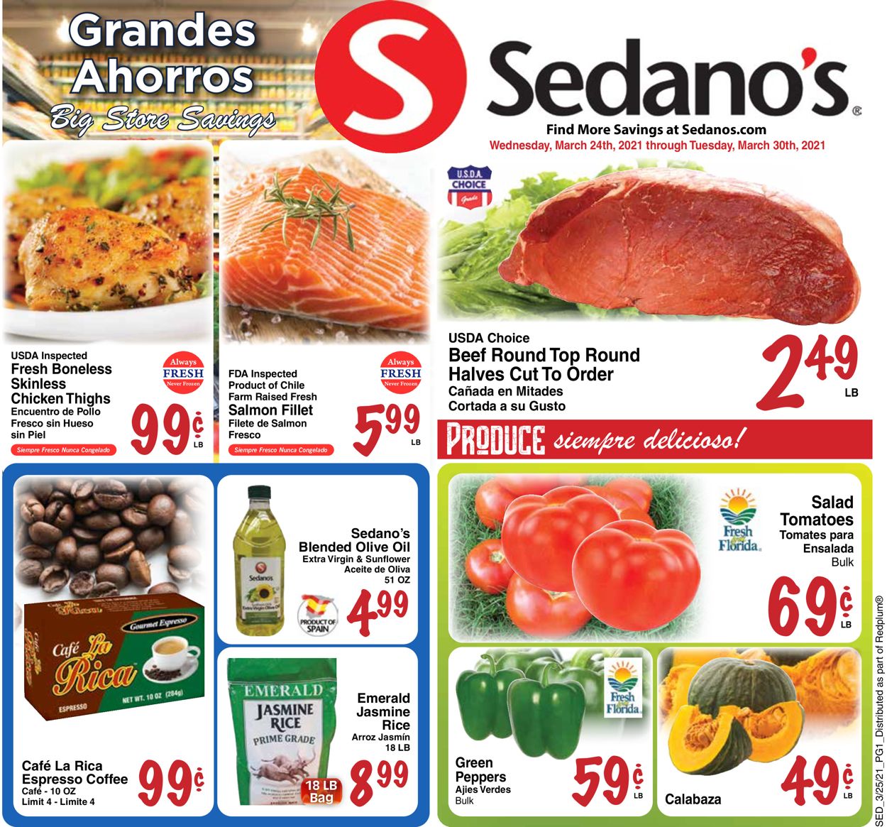 Sedano's Weekly Ad Circular - valid 03/24-03/30/2021