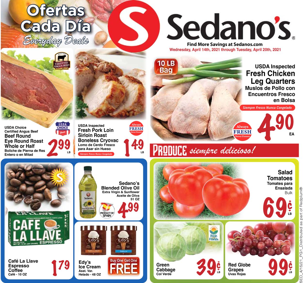 Sedano's Weekly Ad Circular - valid 04/14-04/20/2021