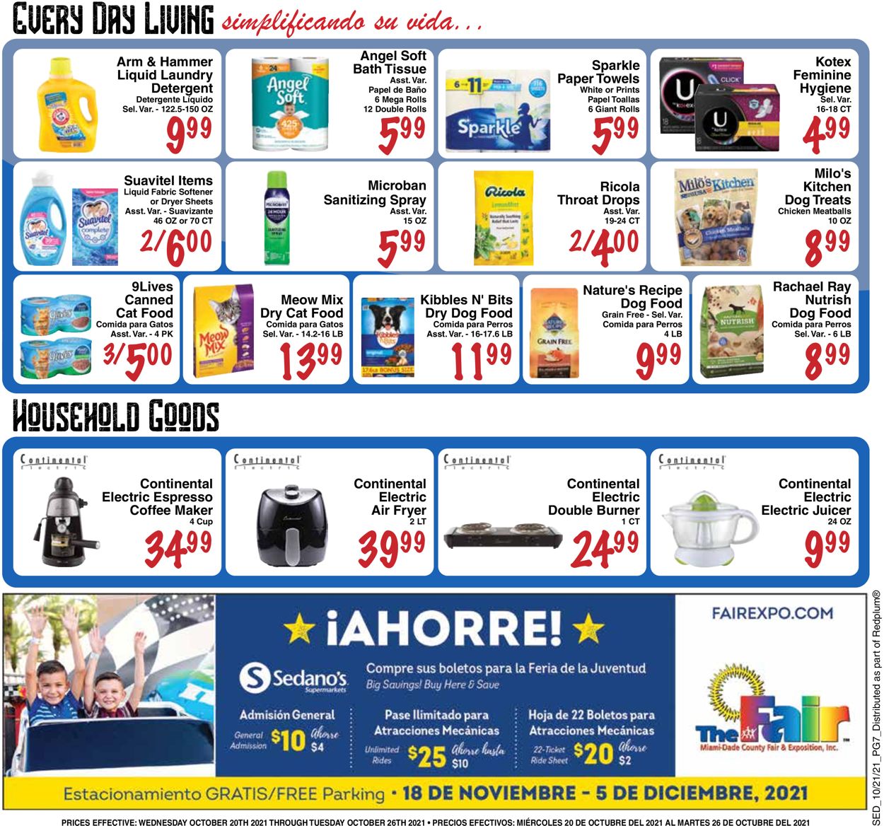 Sedano's Weekly Ad Circular - valid 10/20-10/26/2021 (Page 6)