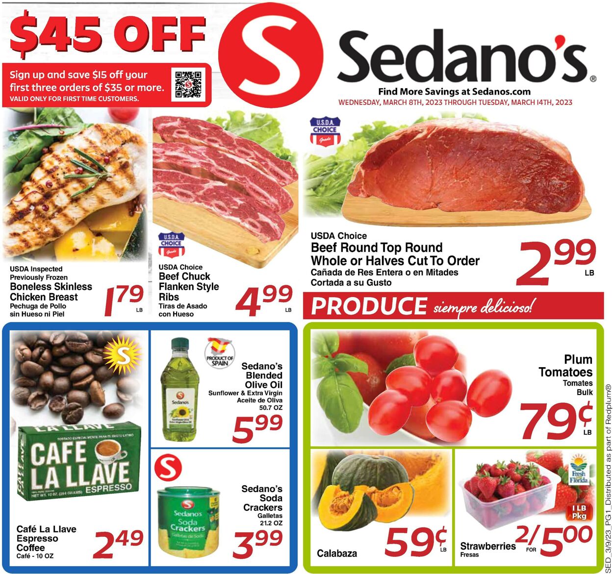 Sedano's Weekly Ad Circular - valid 03/08-03/14/2023