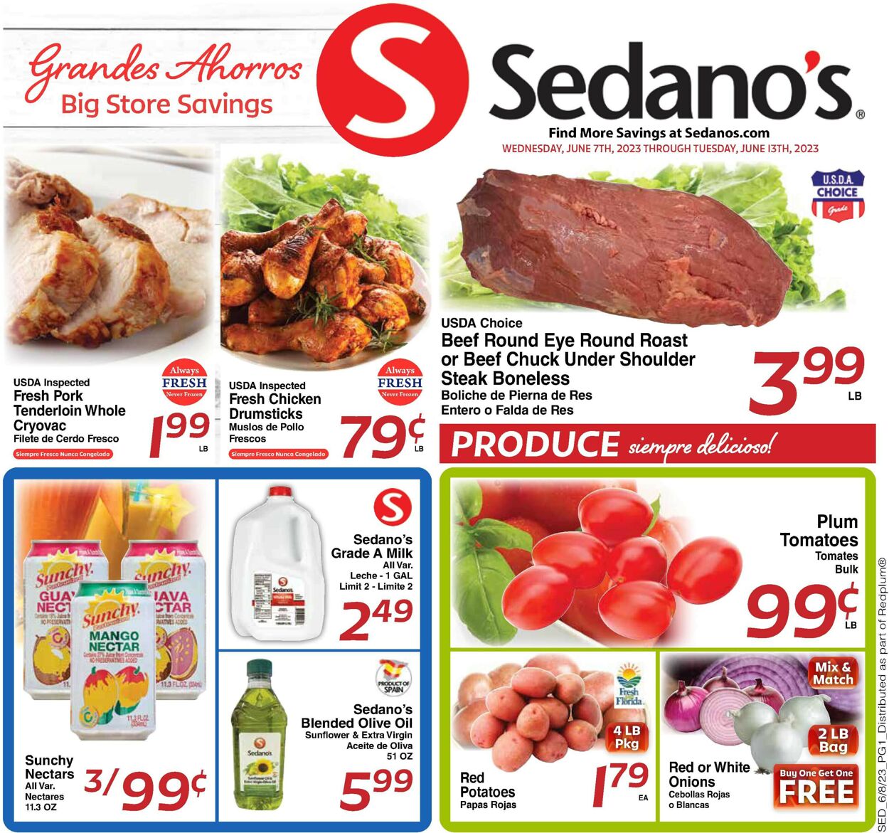 Sedano's Weekly Ad Circular - valid 06/07-06/13/2023