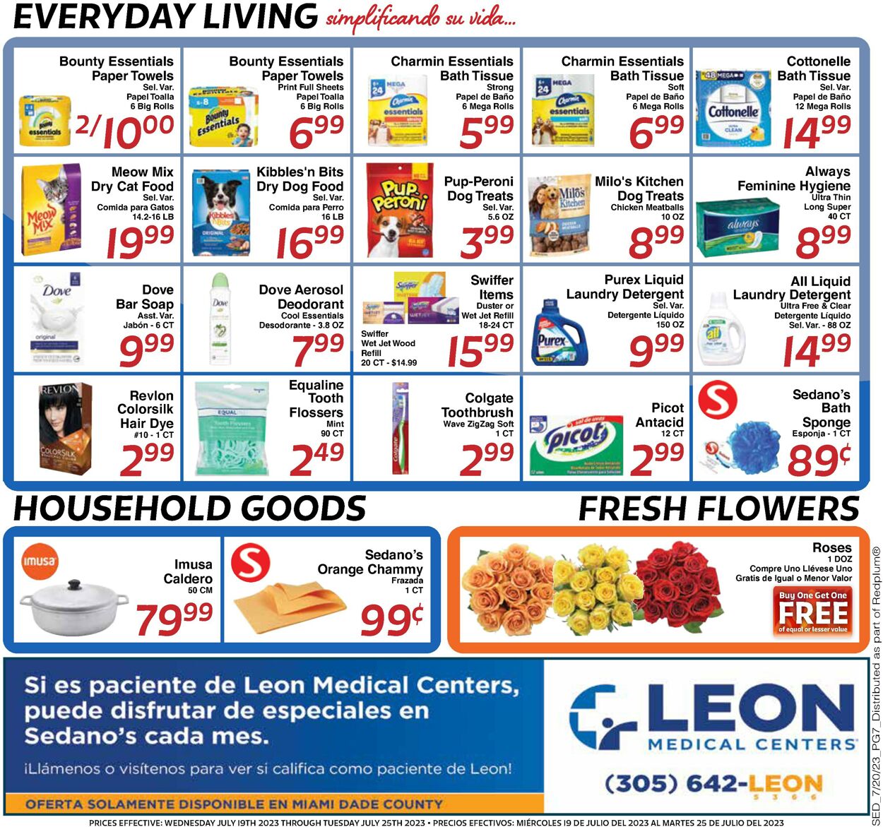 Sedano's Weekly Ad Circular - valid 07/19-07/25/2023 (Page 7)