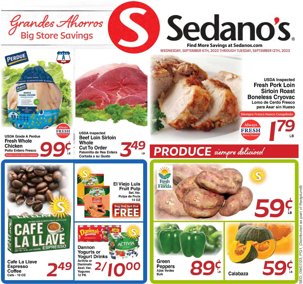 Sedano's Weekly Ad Circular - valid 09/06-09/13/2023