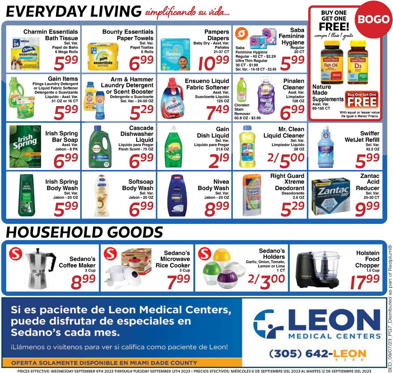 Sedano's Weekly Ad Circular - valid 09/06-09/13/2023 (Page 7)