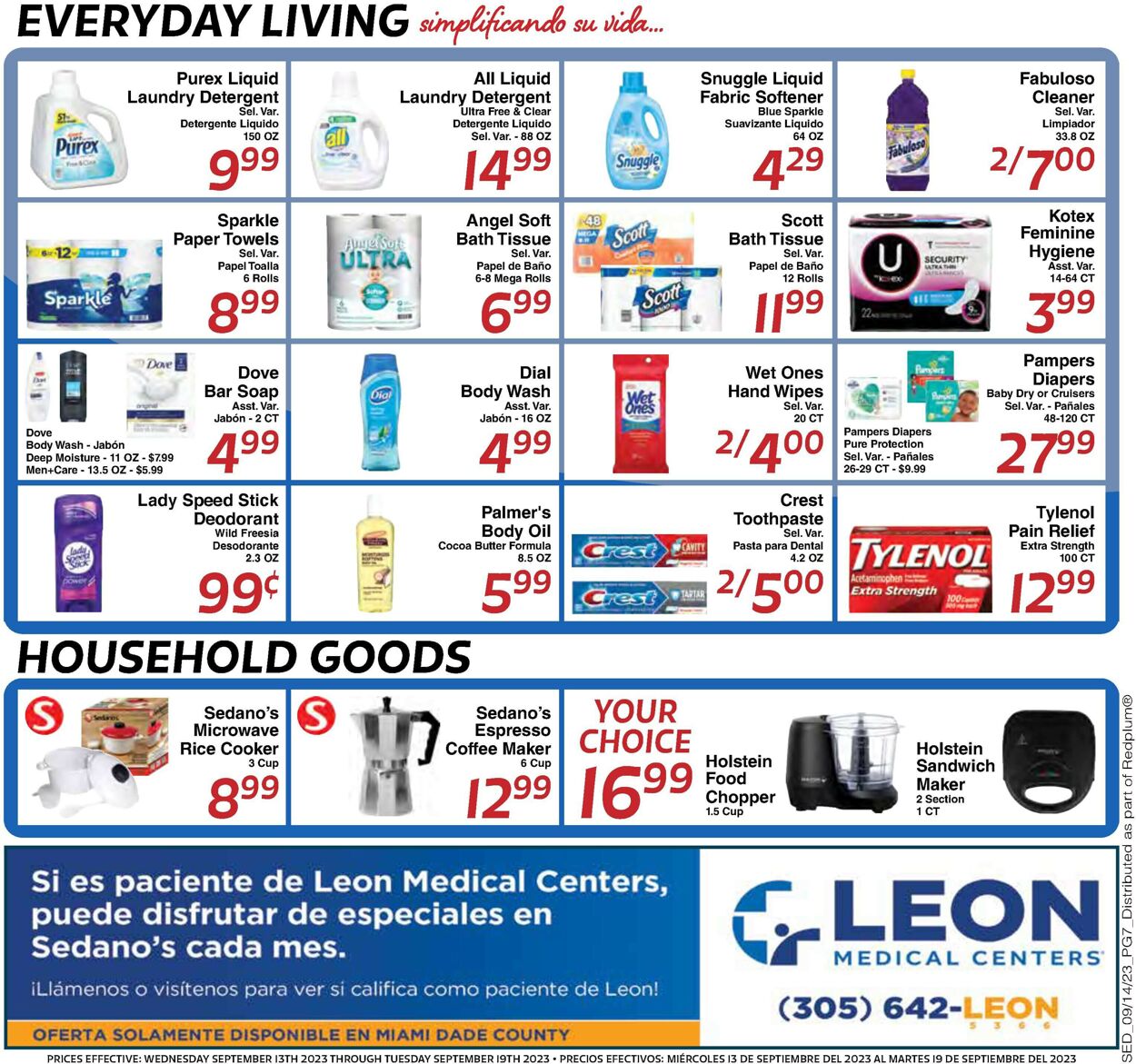 Sedano's Weekly Ad Circular - valid 09/13-09/19/2023 (Page 7)