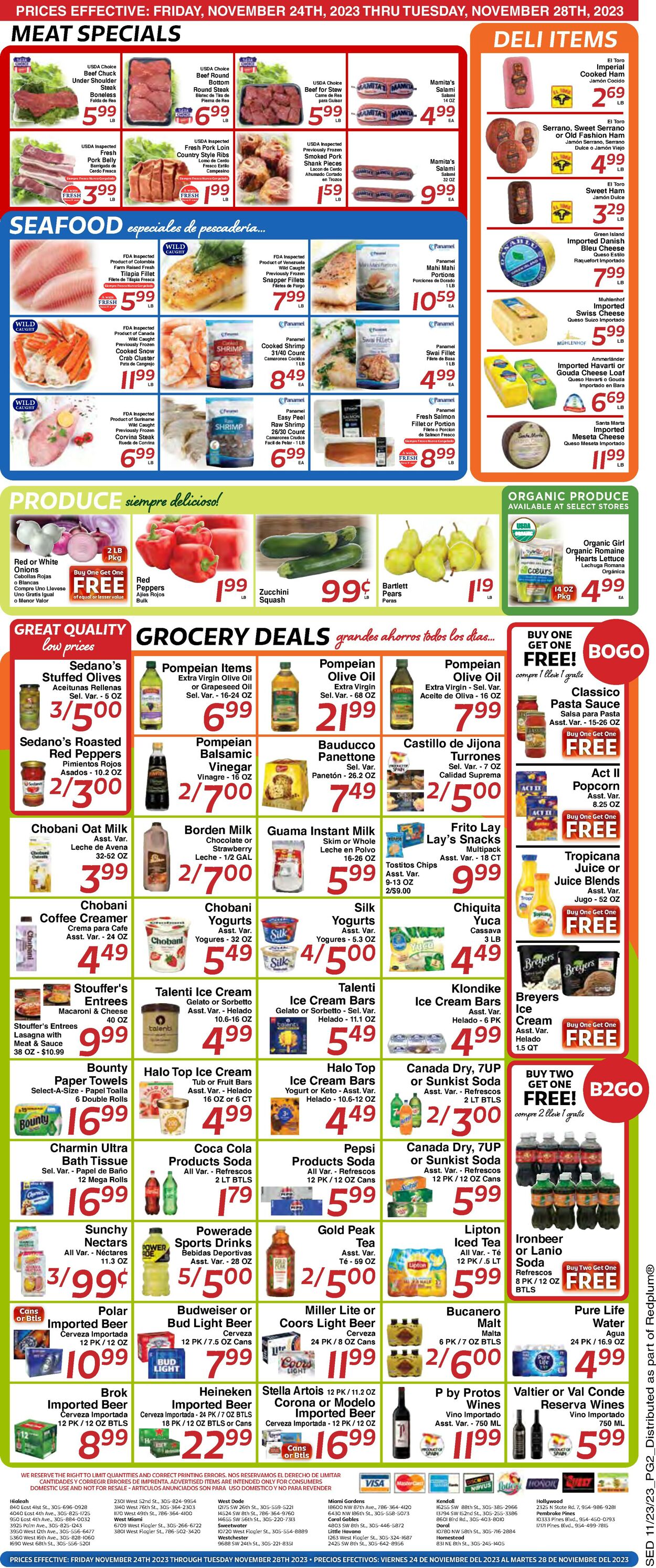 Sedano's Weekly Ad Circular - valid 11/25-11/25/2023 (Page 2)