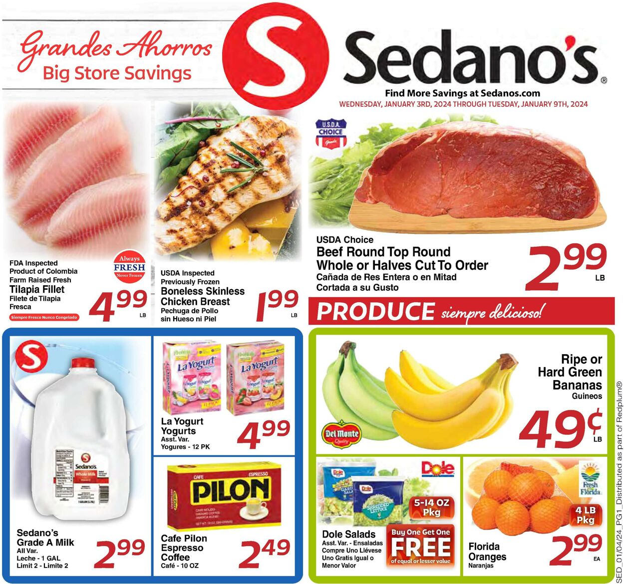 Sedano's Weekly Ad Circular - valid 01/03-01/09/2024 (Page 2)