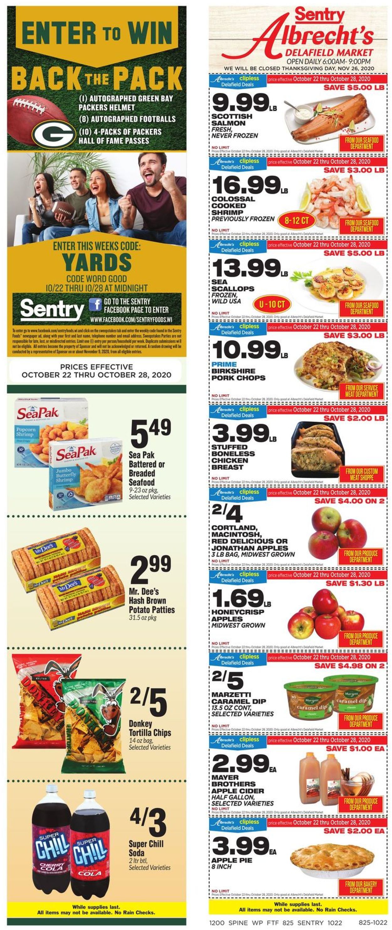 Sentry Weekly Ad Circular - valid 10/22-10/28/2020