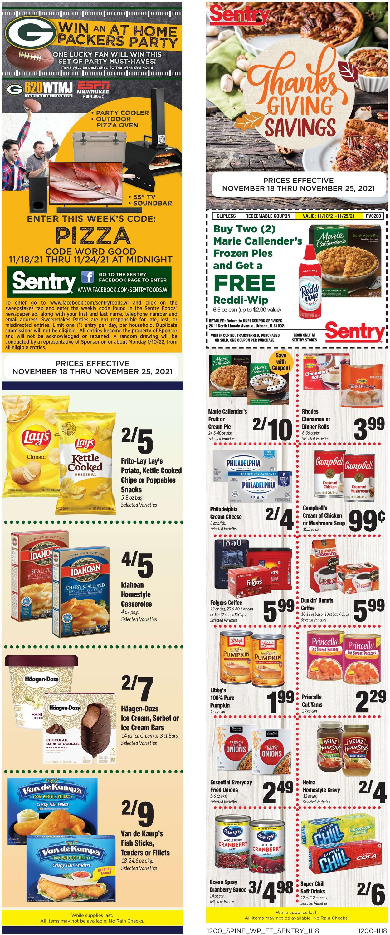Sentry THANKSGIVING 2021 Weekly Ad Circular - valid 11/18-11/25/2021 (Page 5)
