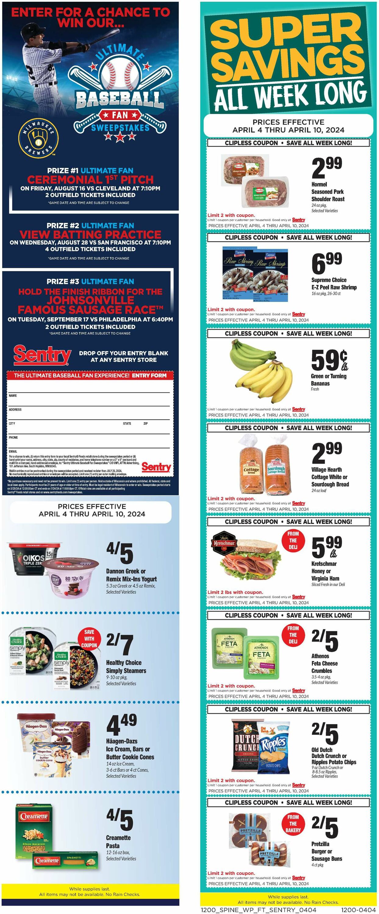 Sentry Weekly Ad Circular - valid 04/04-04/10/2024 (Page 5)